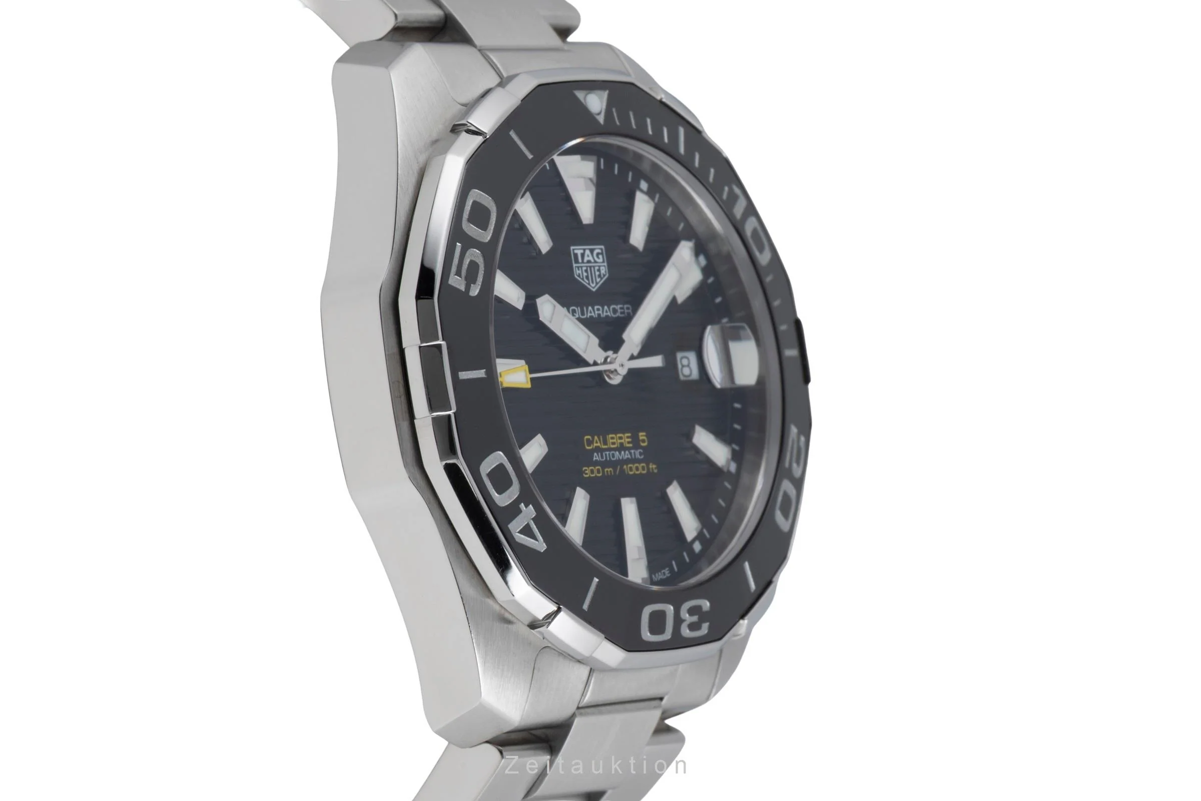 Tag Heuer Aquaracer steel automatic men's watch WAY201A.BA0927  [2600845] - Image 8