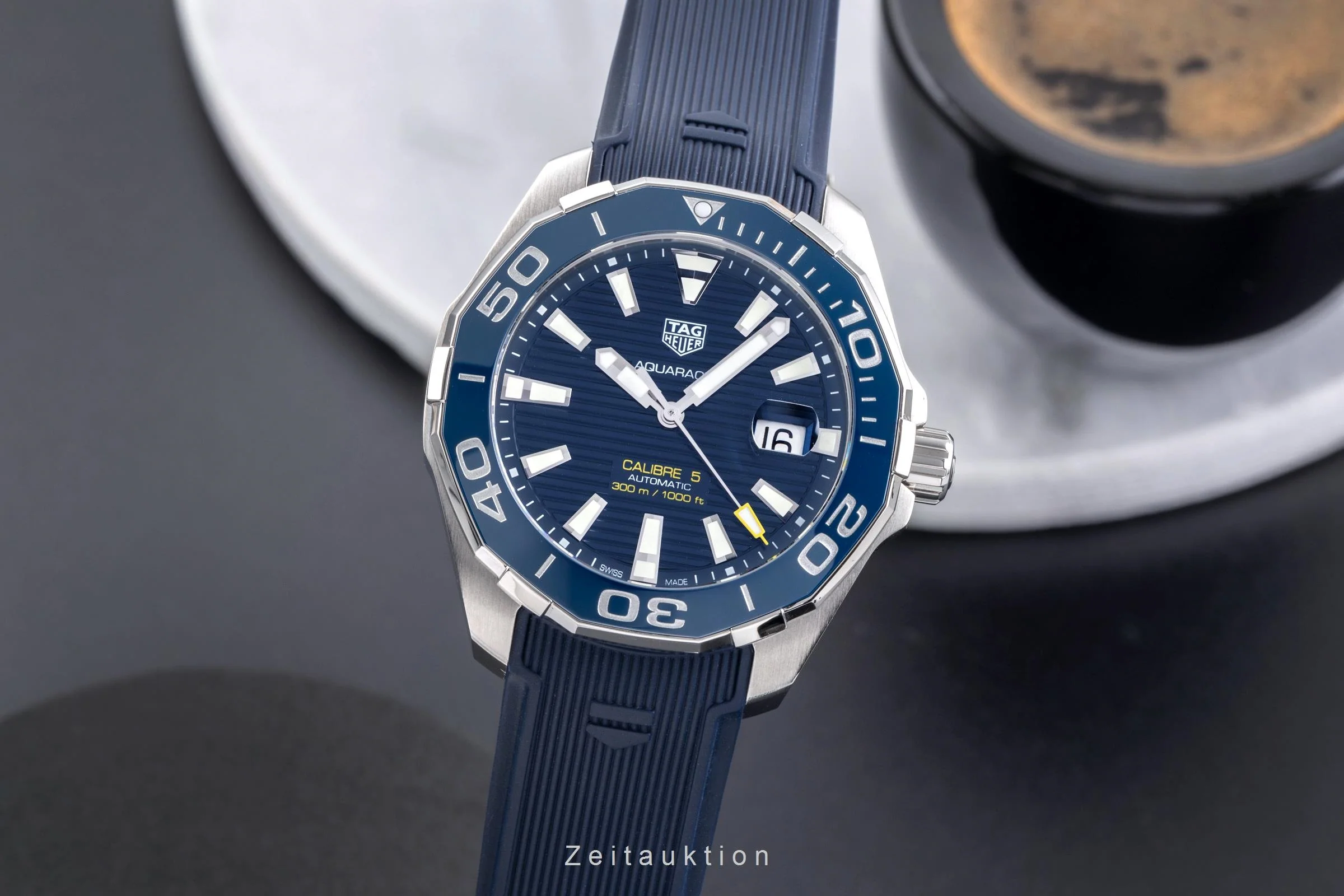 Tag Heuer Aquaracer steel automatic men's watch WAY201B-0  [2505265] - Image 2