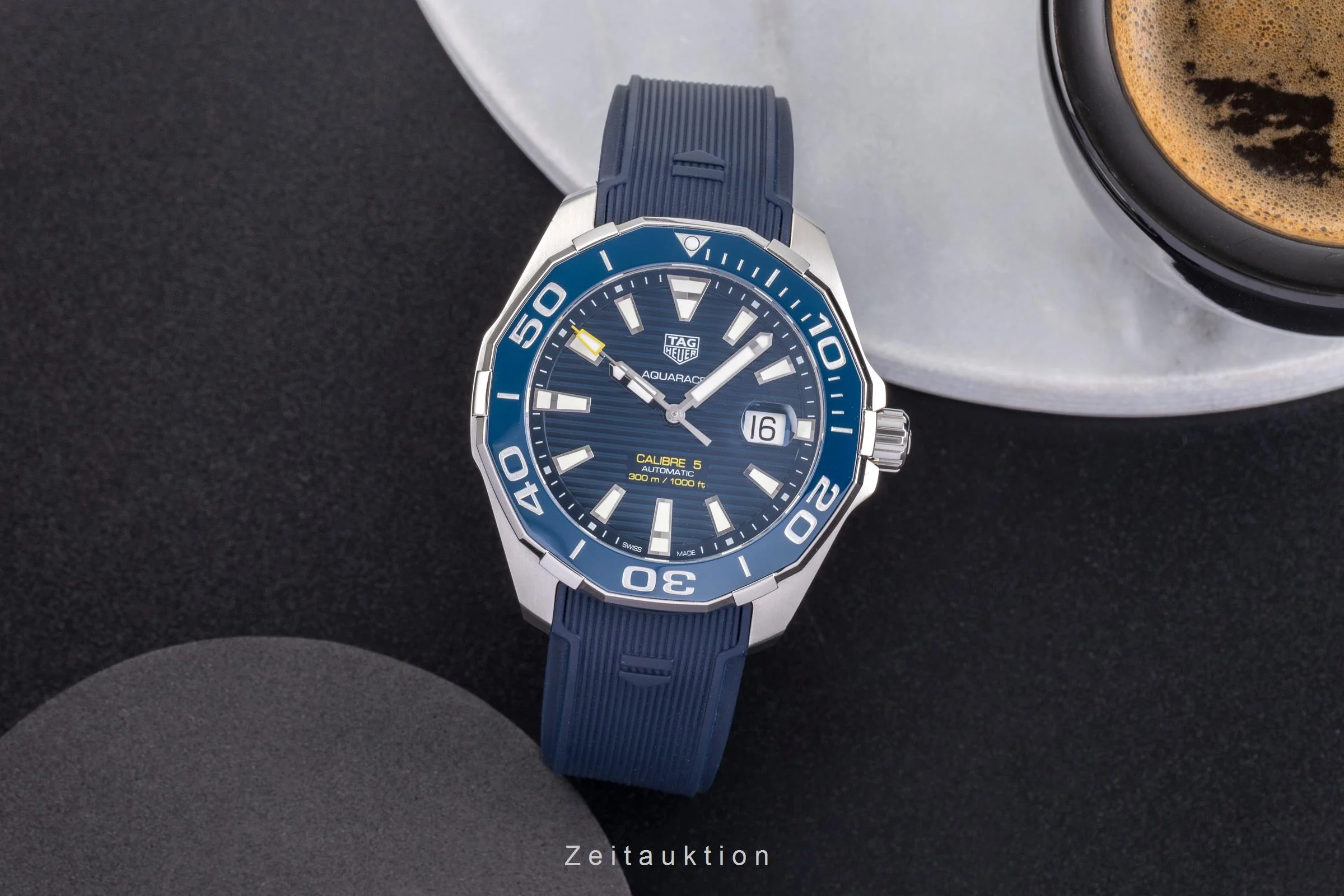 Tag Heuer Aquaracer steel automatic men's watch WAY201B-0  [2505265] - Image 4