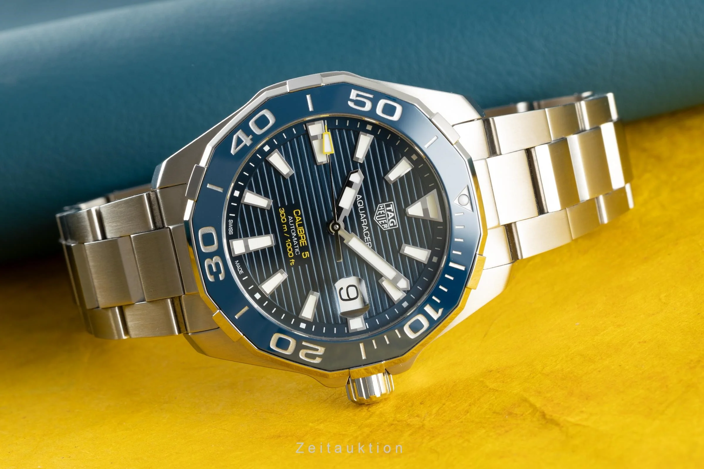 Tag Heuer Aquaracer steel automatic men's watch WAY201B.BA0927 LP: 2600EUR  [2108236] - Image 2