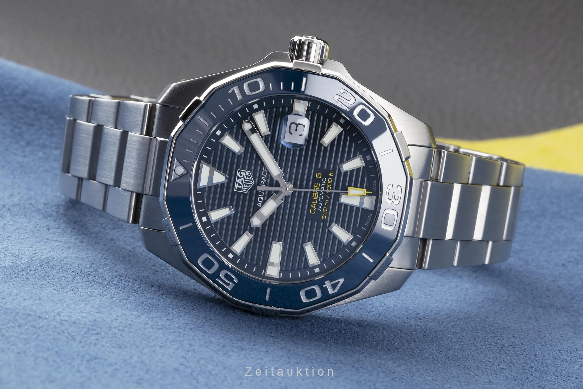 Tag Heuer Aquaracer steel automatic men's watch WAY201B.BA0927 LP: 3200EUR  [2203326] - Image 2