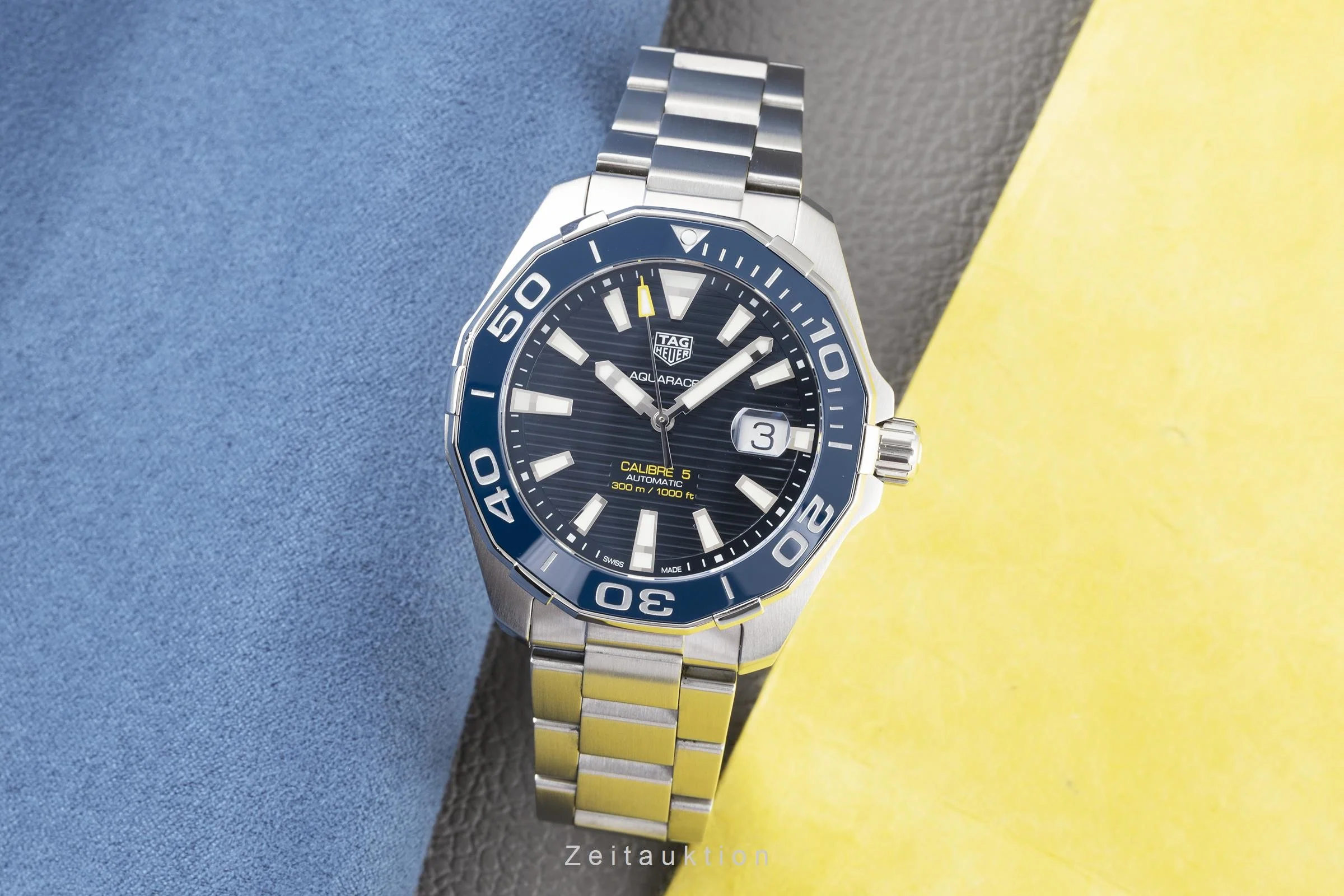 Tag Heuer Aquaracer steel automatic men's watch WAY201B.BA0927 LP: 3200EUR  [2203326] - Image 3