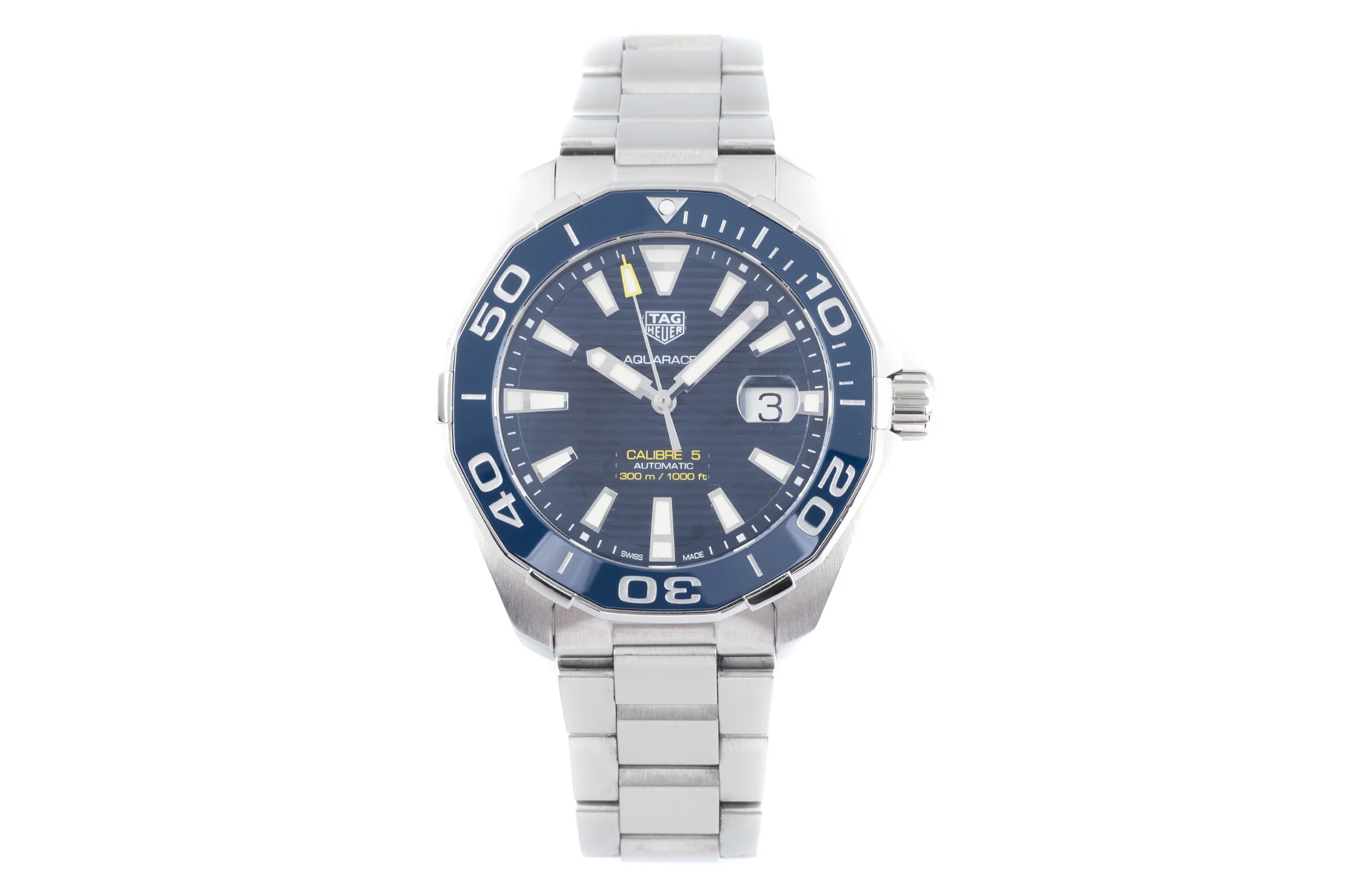 Tag Heuer Aquaracer steel automatic men's watch WAY201B.BA0927 LP: 3200EUR  [2203326] - Image 4