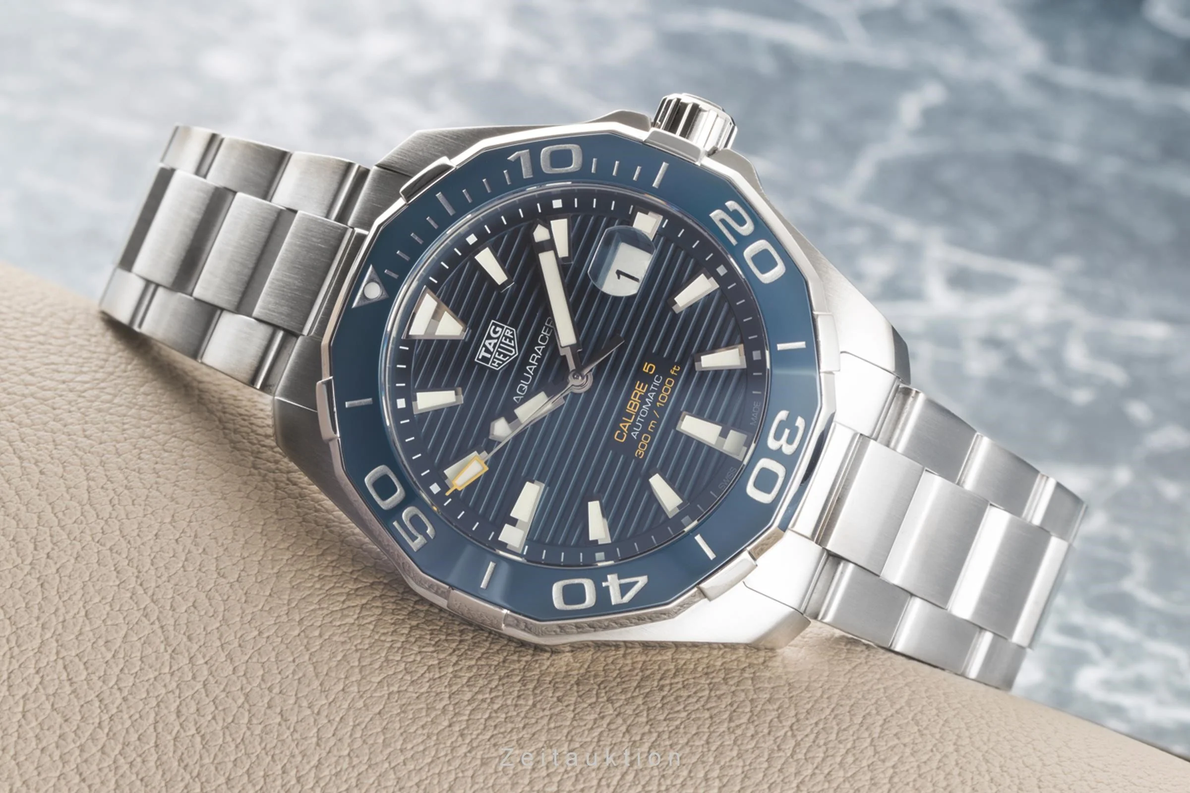 Tag Heuer Aquaracer steel automatic men's watch WAY201B.BA0927 LP: 3200EUR  [2204121] - Image 2