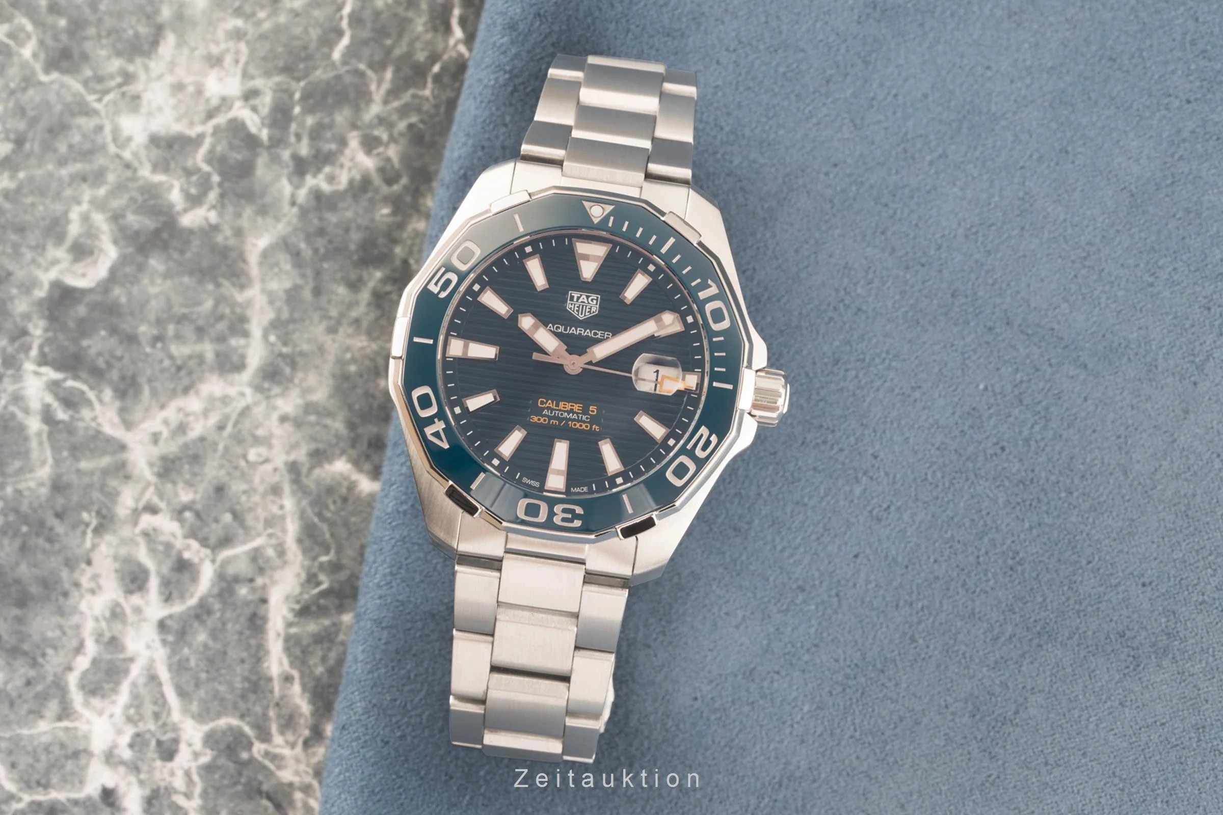 Tag Heuer Aquaracer steel automatic men's watch WAY201B.BA0927 LP: 3200EUR  [2204121] - Image 3