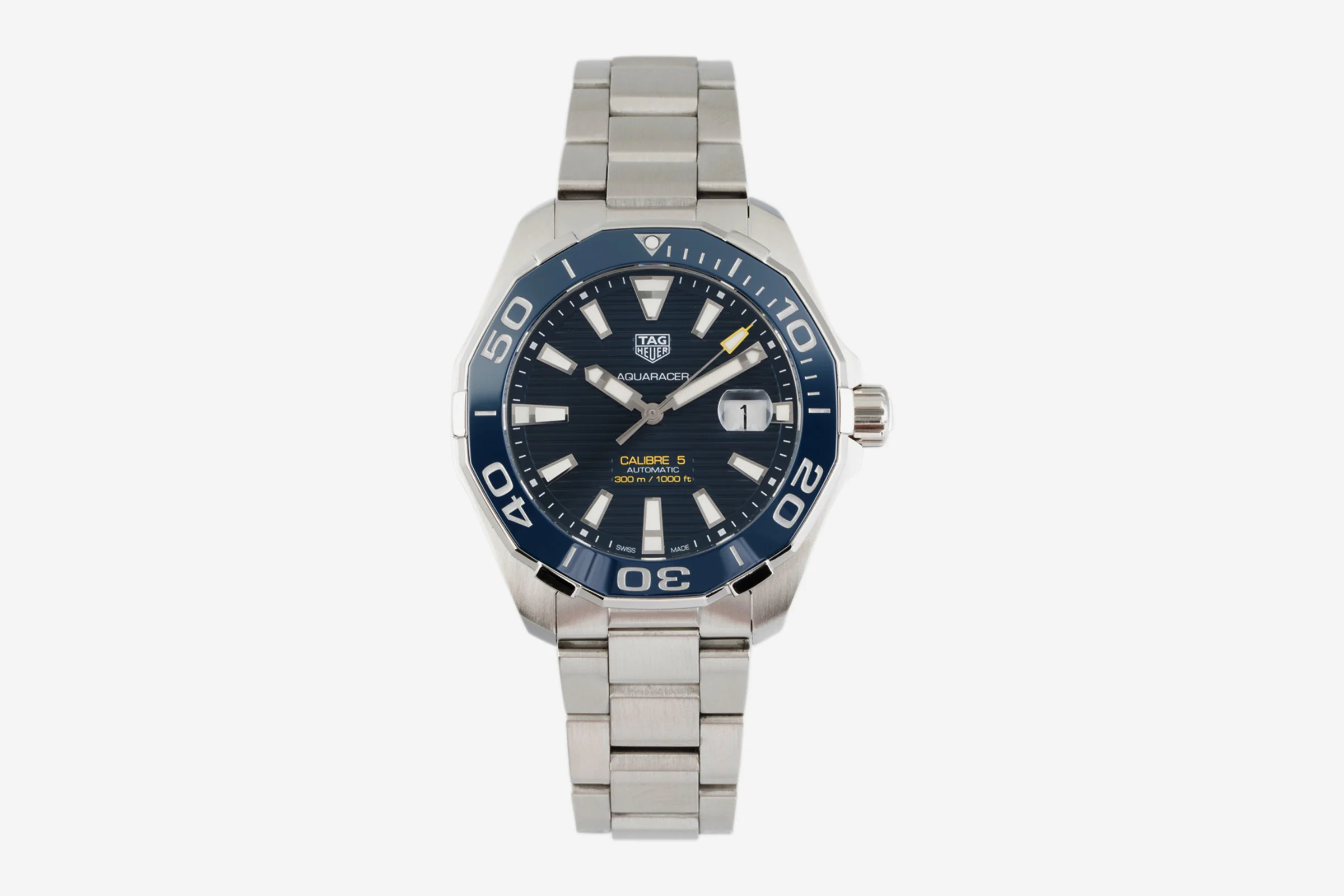 Tag Heuer Aquaracer steel automatic men's watch WAY201B.BA0927 LP: 3200EUR  [2204121] - Image 4