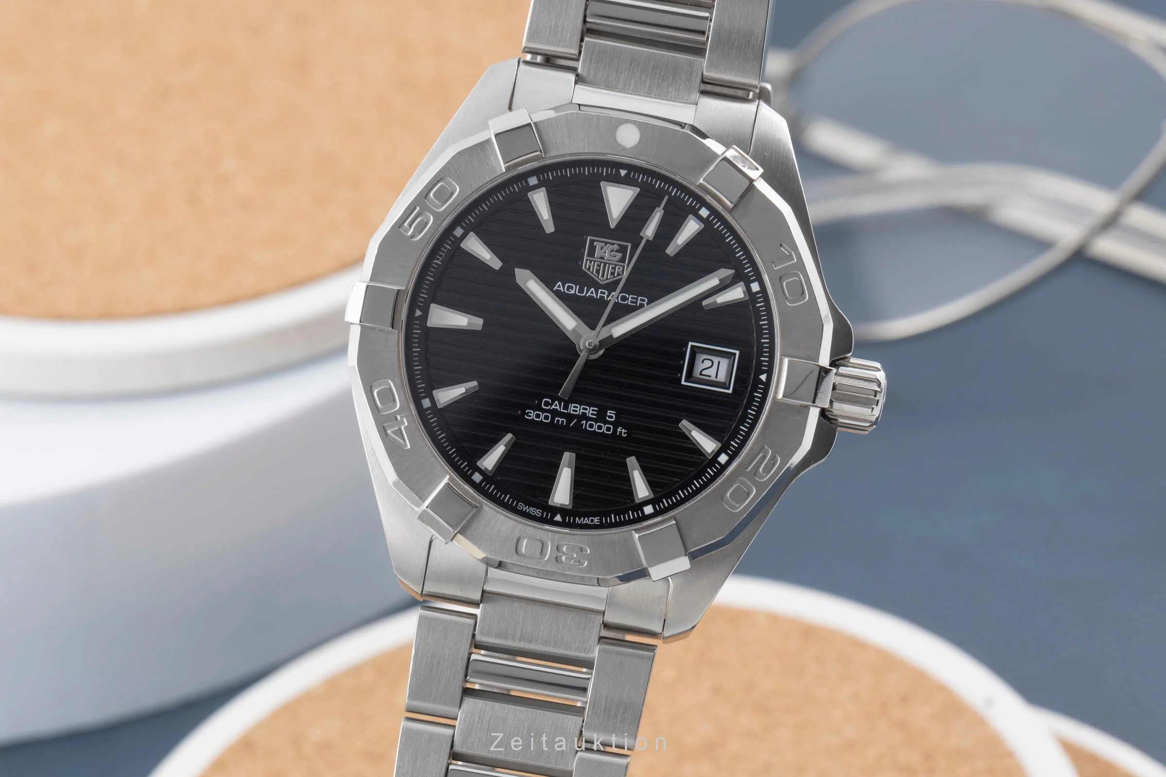 Tag Heuer Aquaracer steel automatic men's watch WAY2110 LP: 7300EUR  [2506041] - Image 2