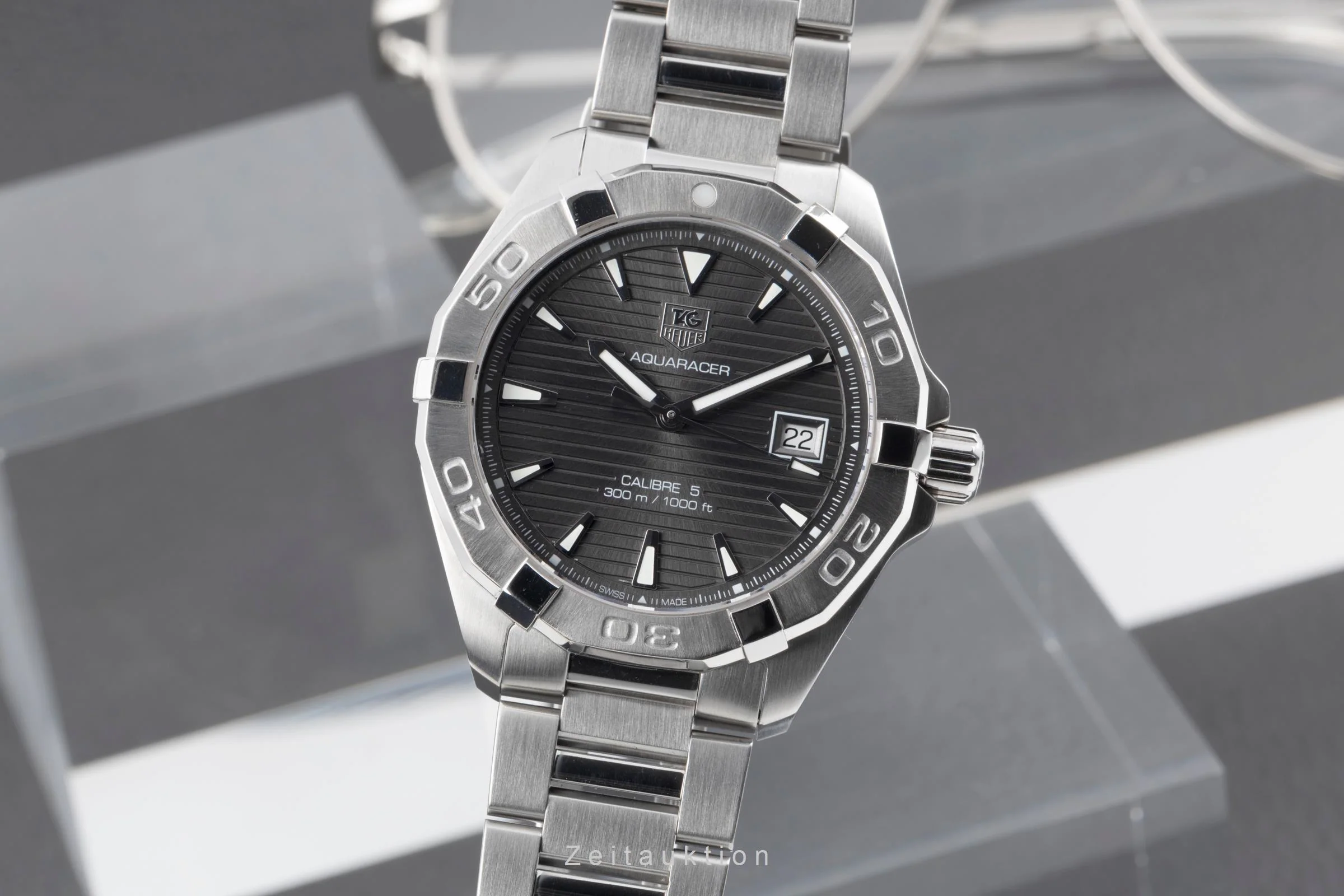 Tag Heuer Aquaracer steel automatic men's watch WAY2113 LP: 3100EUR  [2506050] - Image 2