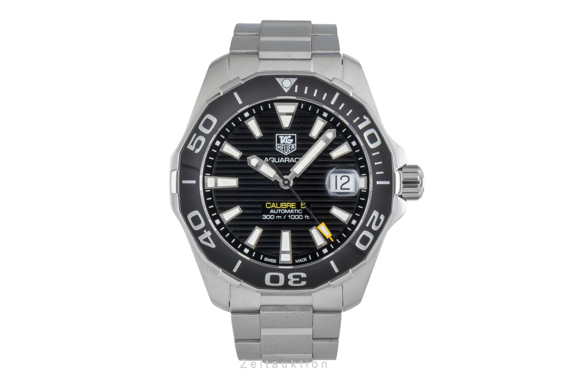 Tag Heuer Aquaracer steel automatic men's watch WAY211A-1  [2505343] - Image 5