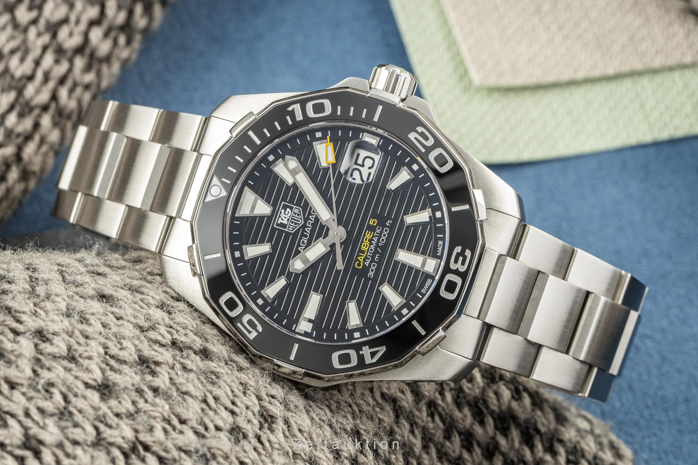 Tag Heuer Aquaracer steel automatic men's watch WAY211A.BA0928 LP: 2300EUR  [2206241] - Image 2