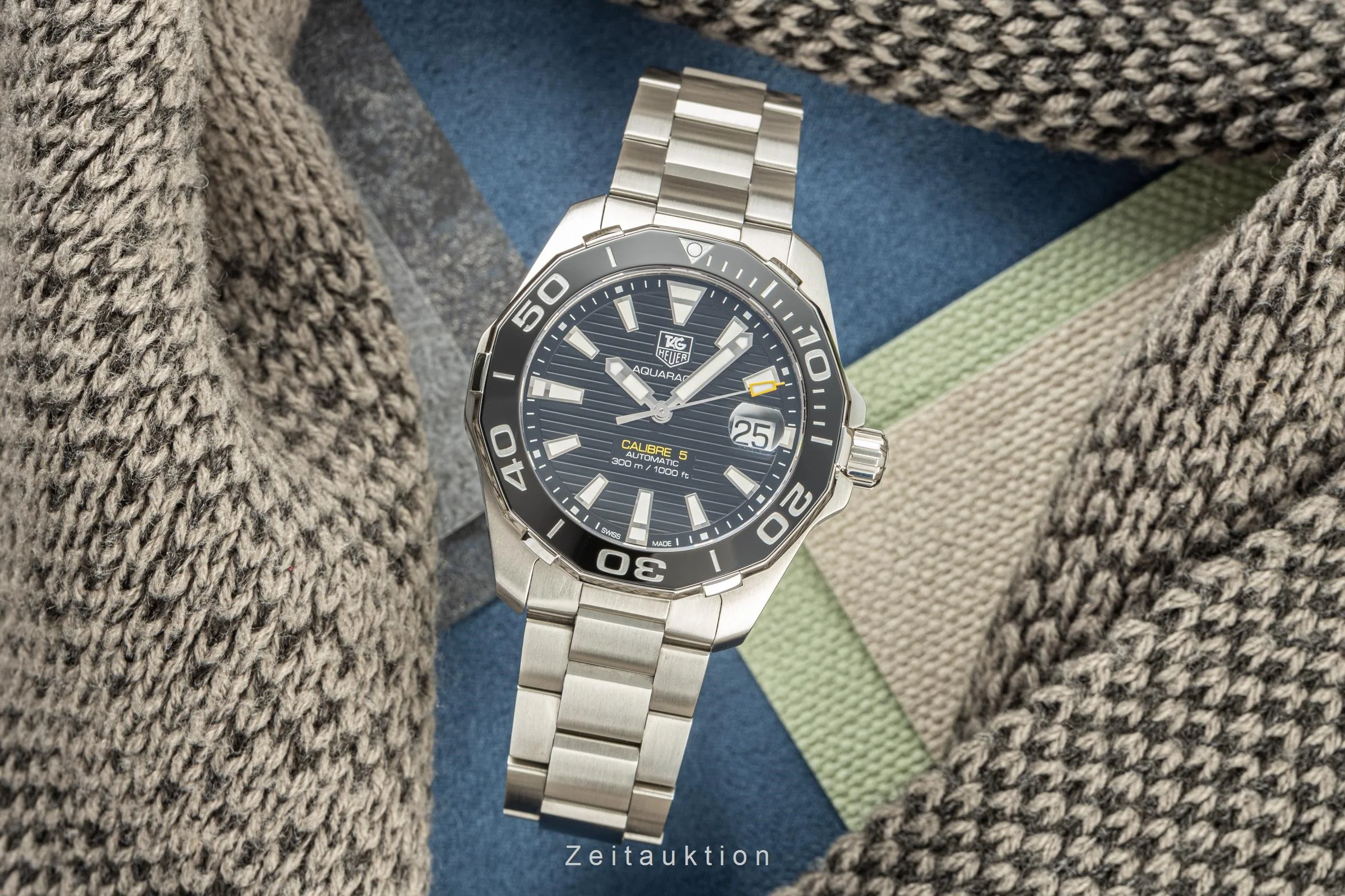 Tag Heuer Aquaracer steel automatic men's watch WAY211A.BA0928 LP: 2300EUR  [2206241] - Image 3