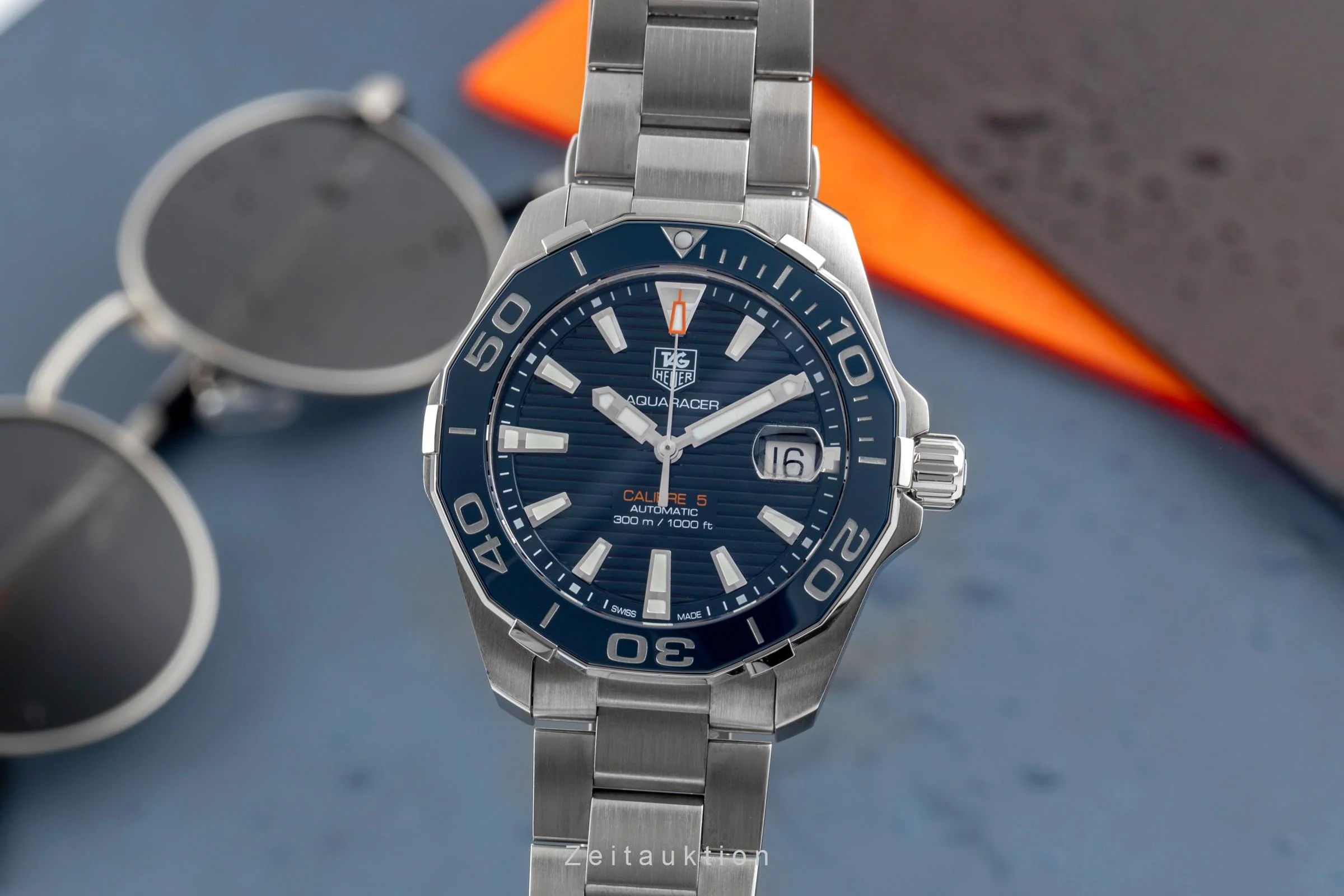 Tag Heuer Aquaracer steel automatic men's watch WAY211C.BA0928 LP: 3450EUR  [2504488] - Image 2