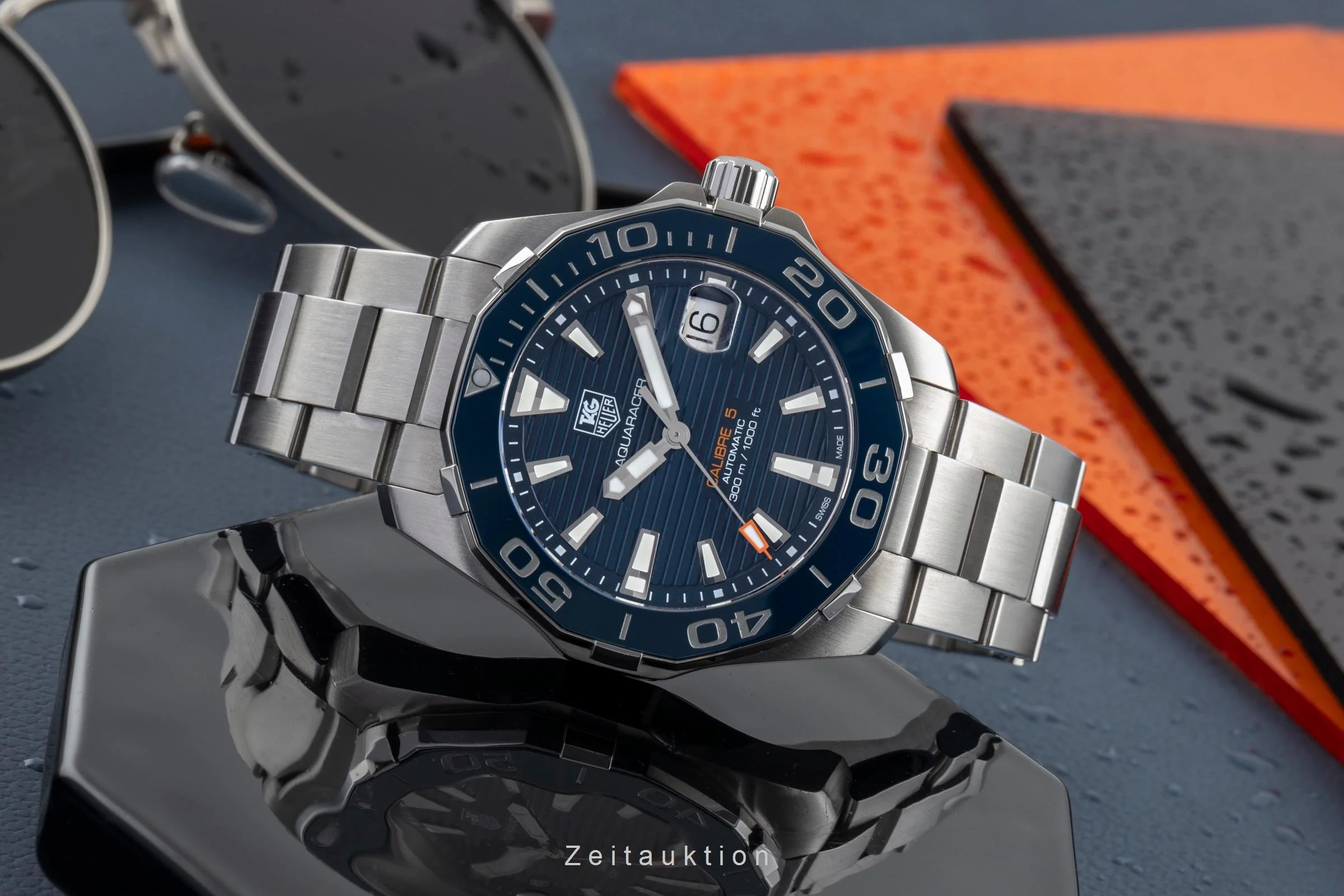 Tag Heuer Aquaracer steel automatic men's watch WAY211C.BA0928 LP: 3450EUR  [2504488] - Image 3