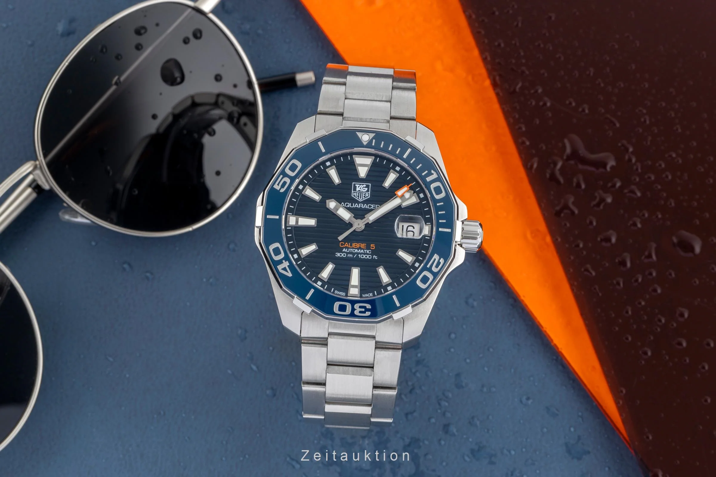 Tag Heuer Aquaracer steel automatic men's watch WAY211C.BA0928 LP: 3450EUR  [2504488] - Image 4
