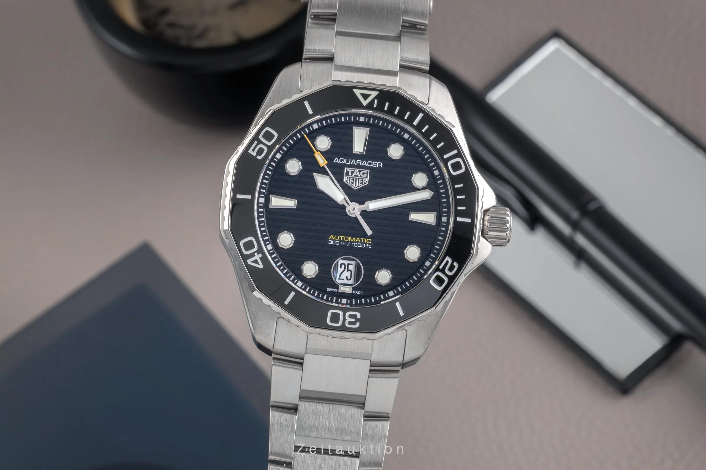 Tag Heuer Aquaracer steel automatic men's watch WBP201A.BA0632 LP: 3800EUR  [2504665] - Image 2