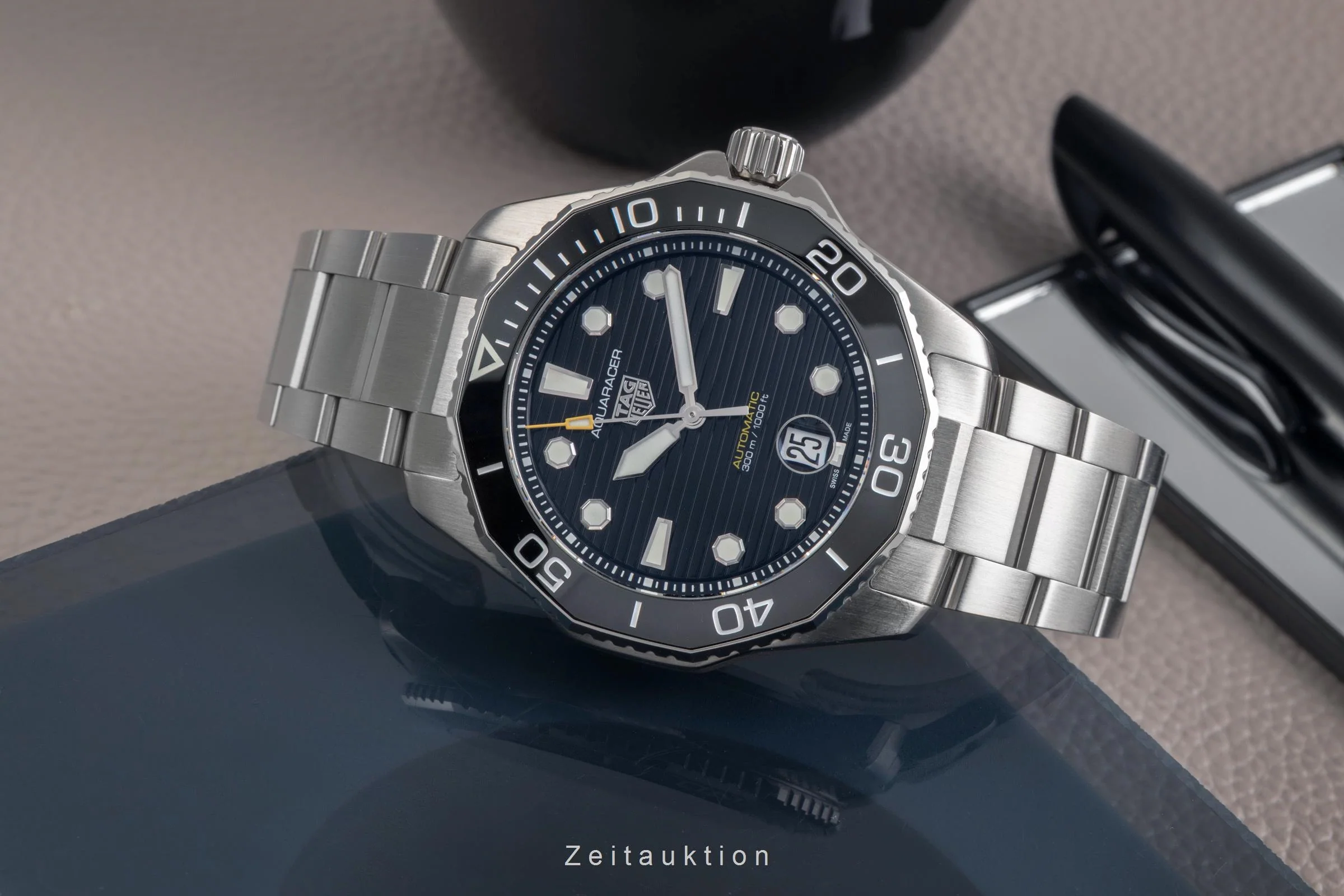 Tag Heuer Aquaracer steel automatic men's watch WBP201A.BA0632 LP: 3800EUR  [2504665] - Image 3