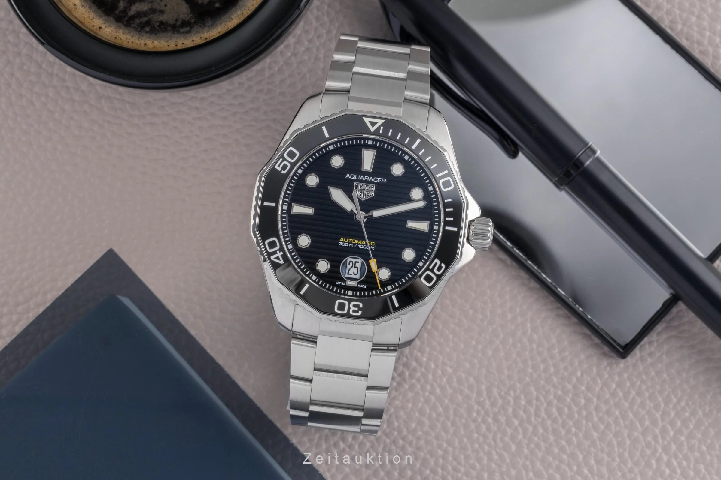 Tag Heuer Aquaracer steel automatic men's watch WBP201A.BA0632 LP: 3800EUR  [2504665] - Image 4