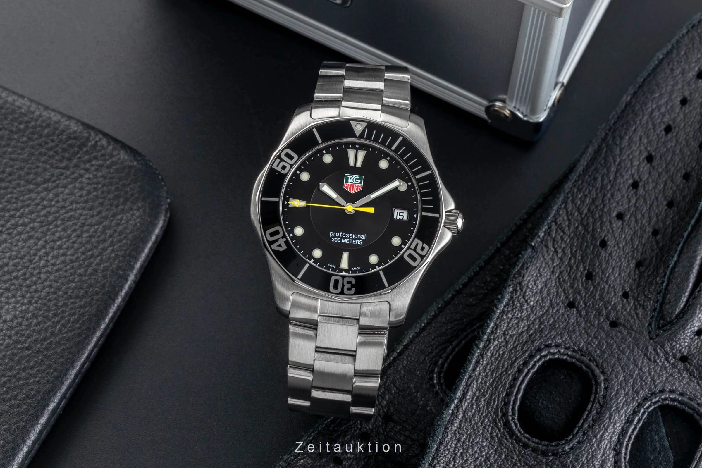 Tag Heuer Aquaracer steel quartz men's watch WAB1110BA0800 LP: 2300EUR  [2501838] - Image 4