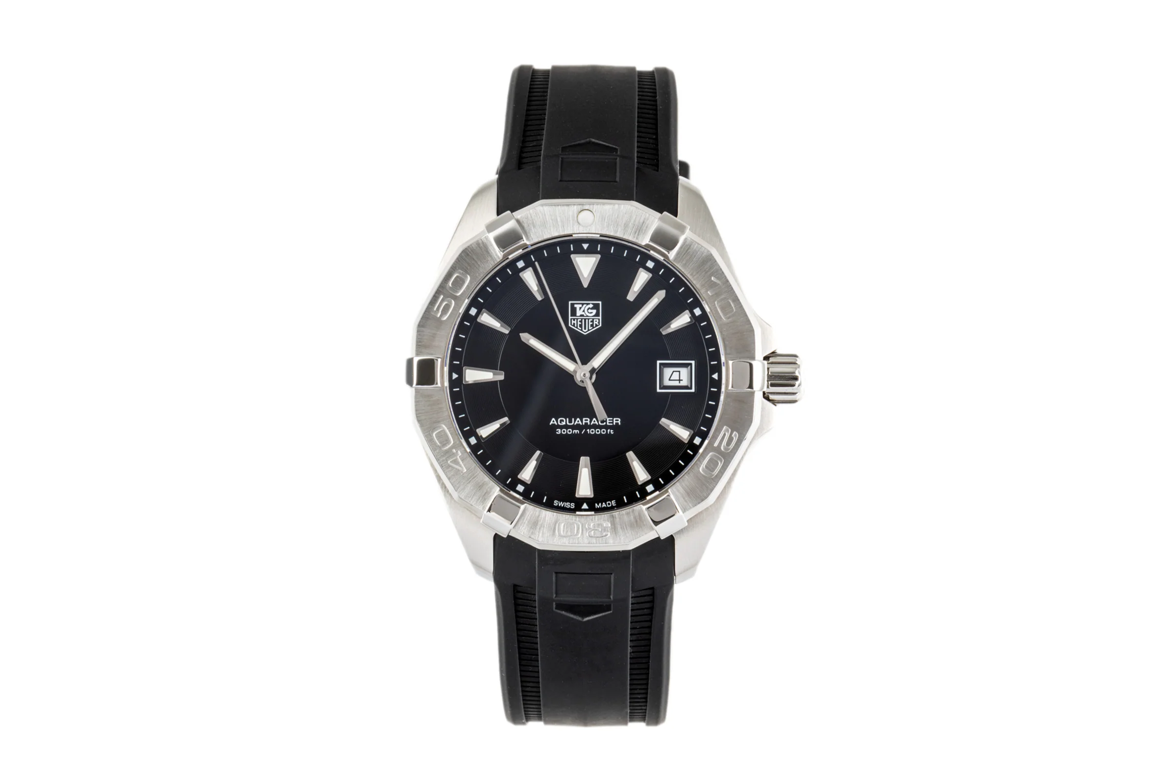 Tag Heuer Aquaracer steel quartz men's watch WAY1110.FT8021  [2300225] - Image 4