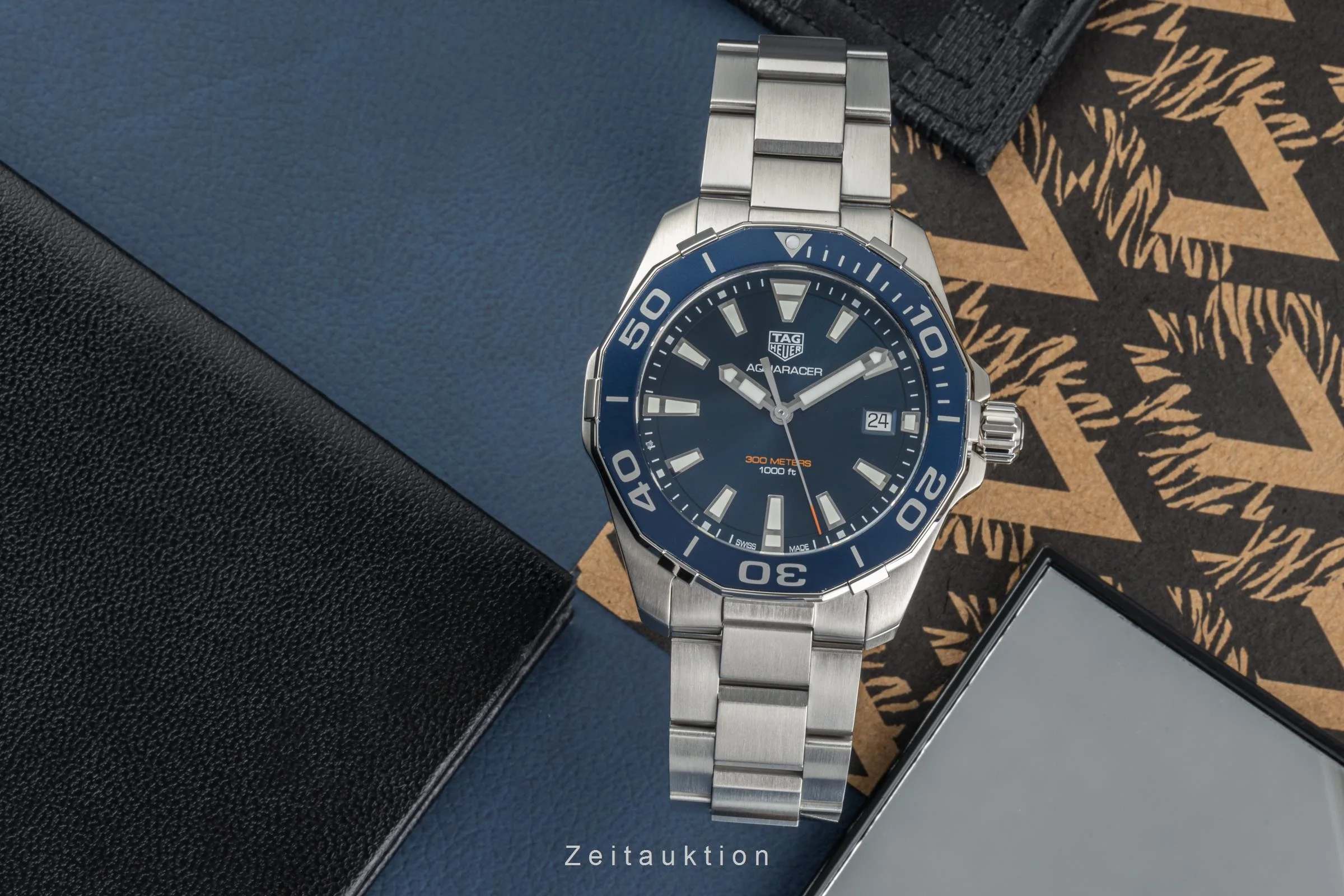 Tag Heuer Aquaracer steel quartz men's watch WAY111C.BA0928 LP: 2300EUR  [2304875] - Image 3