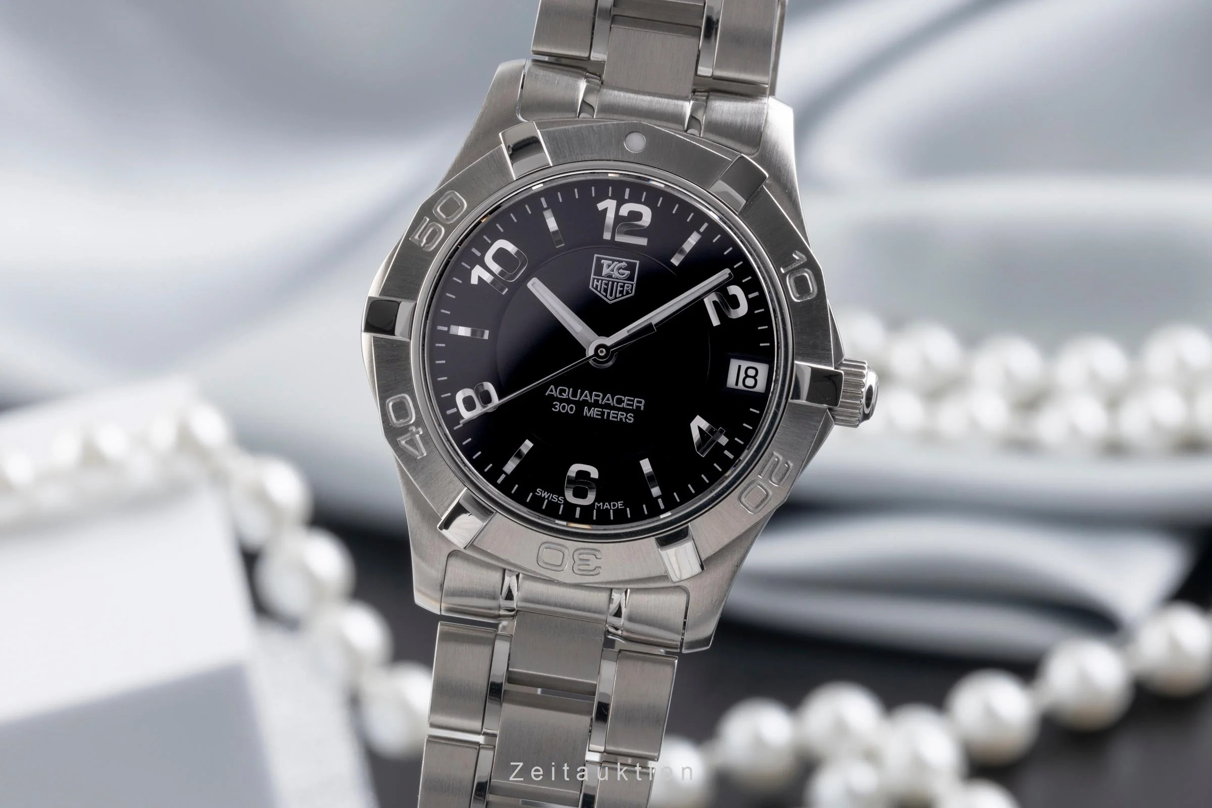 Tag Heuer Aquaracer steel quartz women's watch WAF1310  [2504648] - Image 2