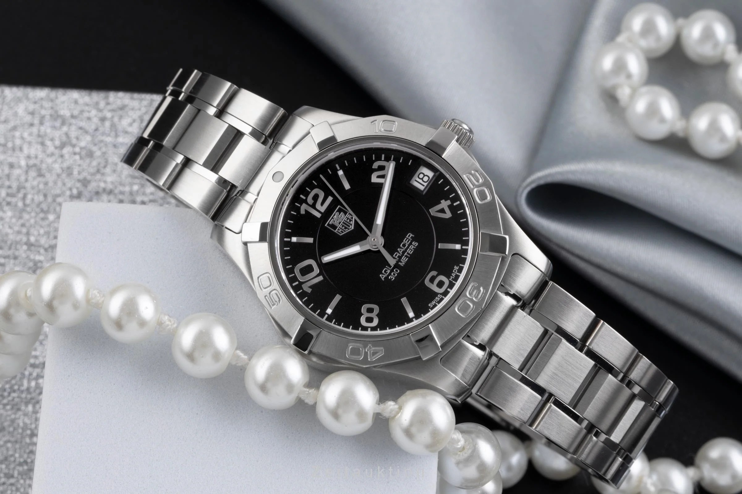 Tag Heuer Aquaracer steel quartz women's watch WAF1310  [2504648] - Image 3