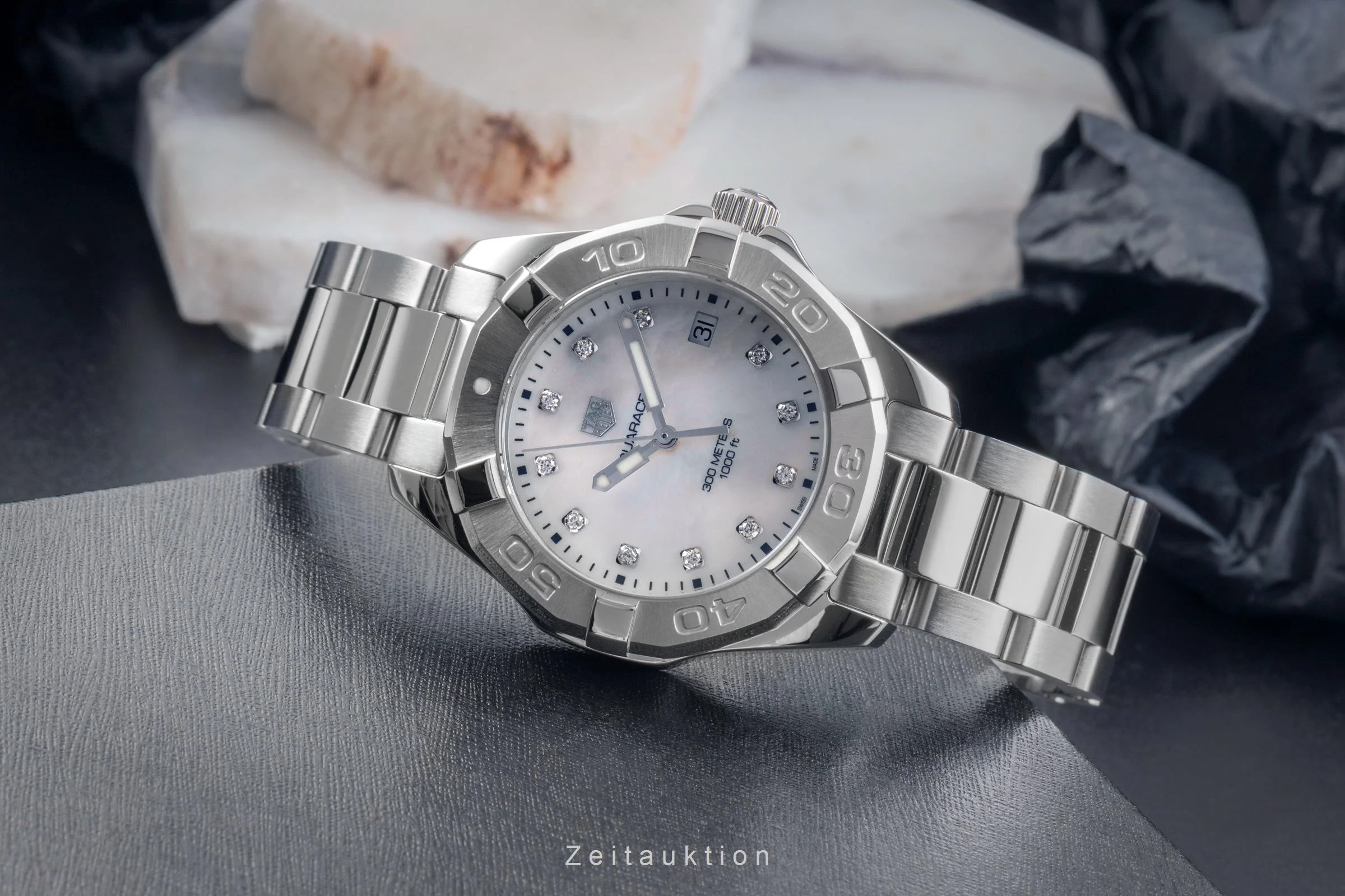 Tag Heuer Aquaracer steel quartz women's watch WBD131B.BA0748	  [2504224] - Image 3