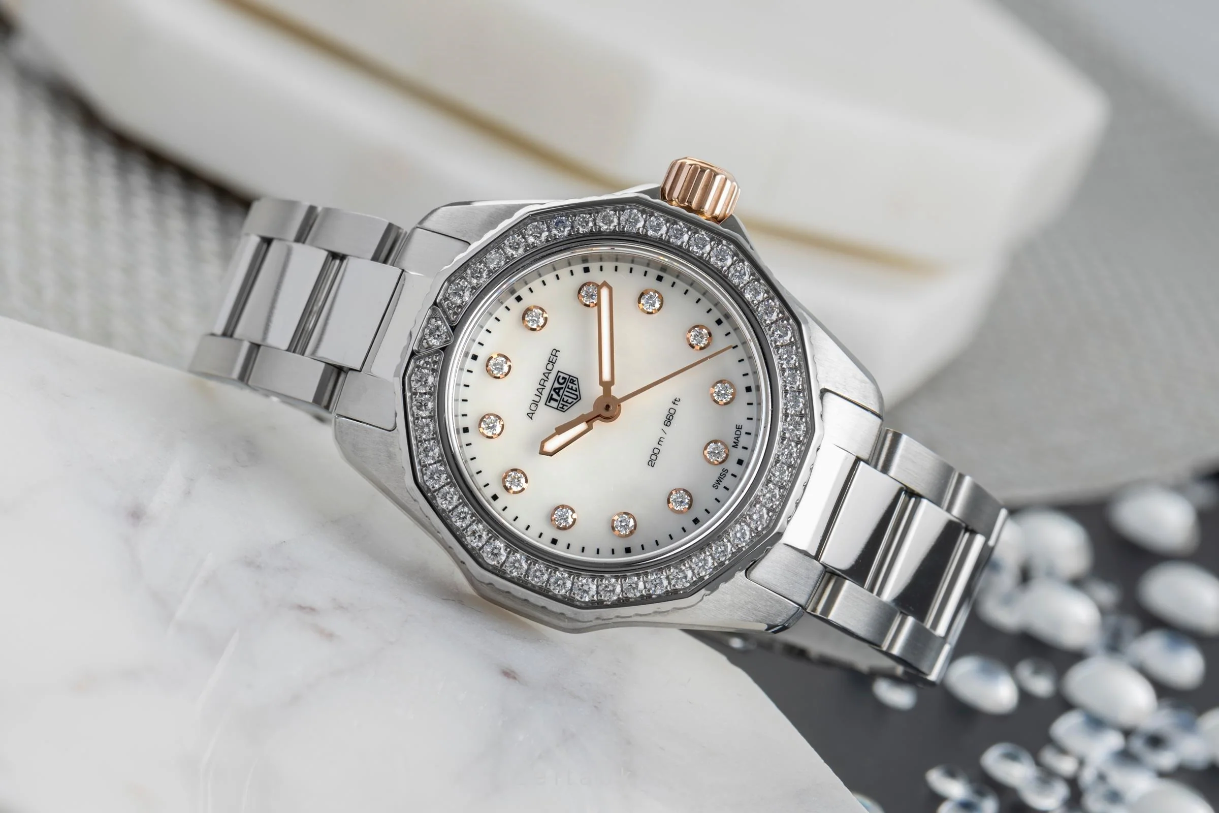 Tag Heuer Aquaracer steel quartz women's watch WBP1451.BA0622 LP: 5250EUR  [2503096] - Image 3