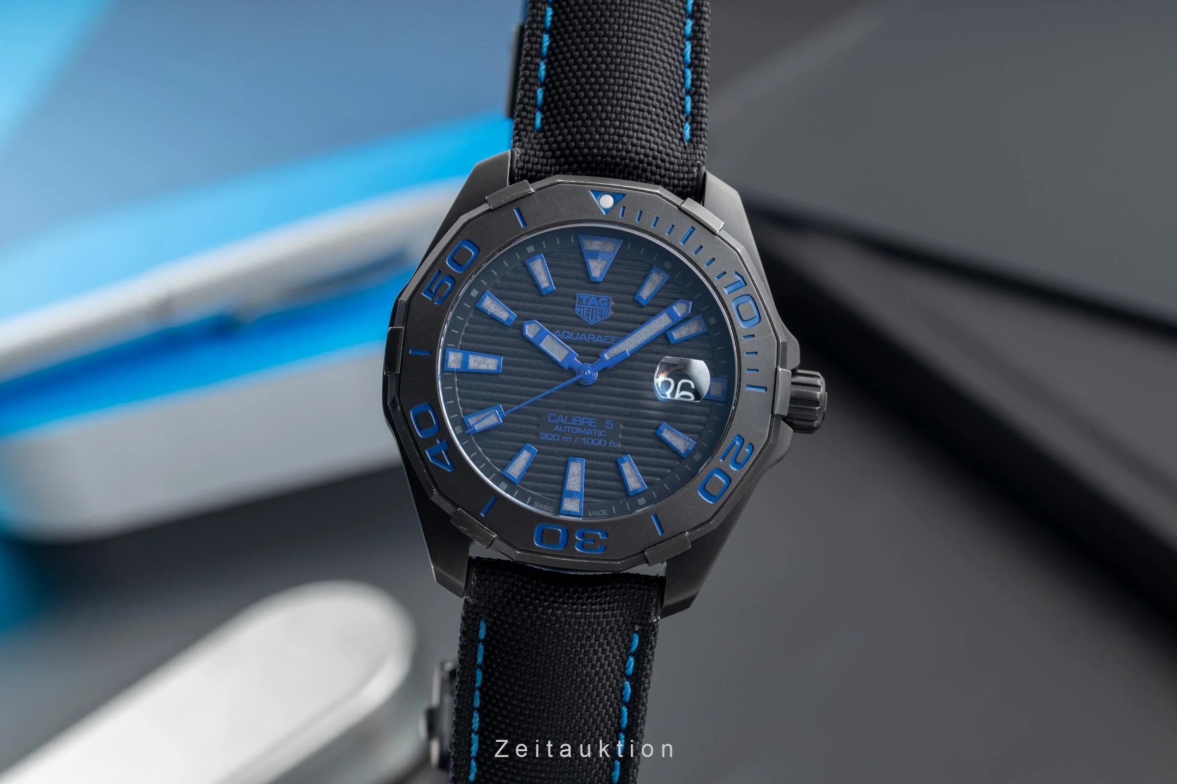 Tag Heuer Aquaracer titanium automatic men's watch WAY208B.FC6382 LP: 3150EUR  [2504637] - Image 2