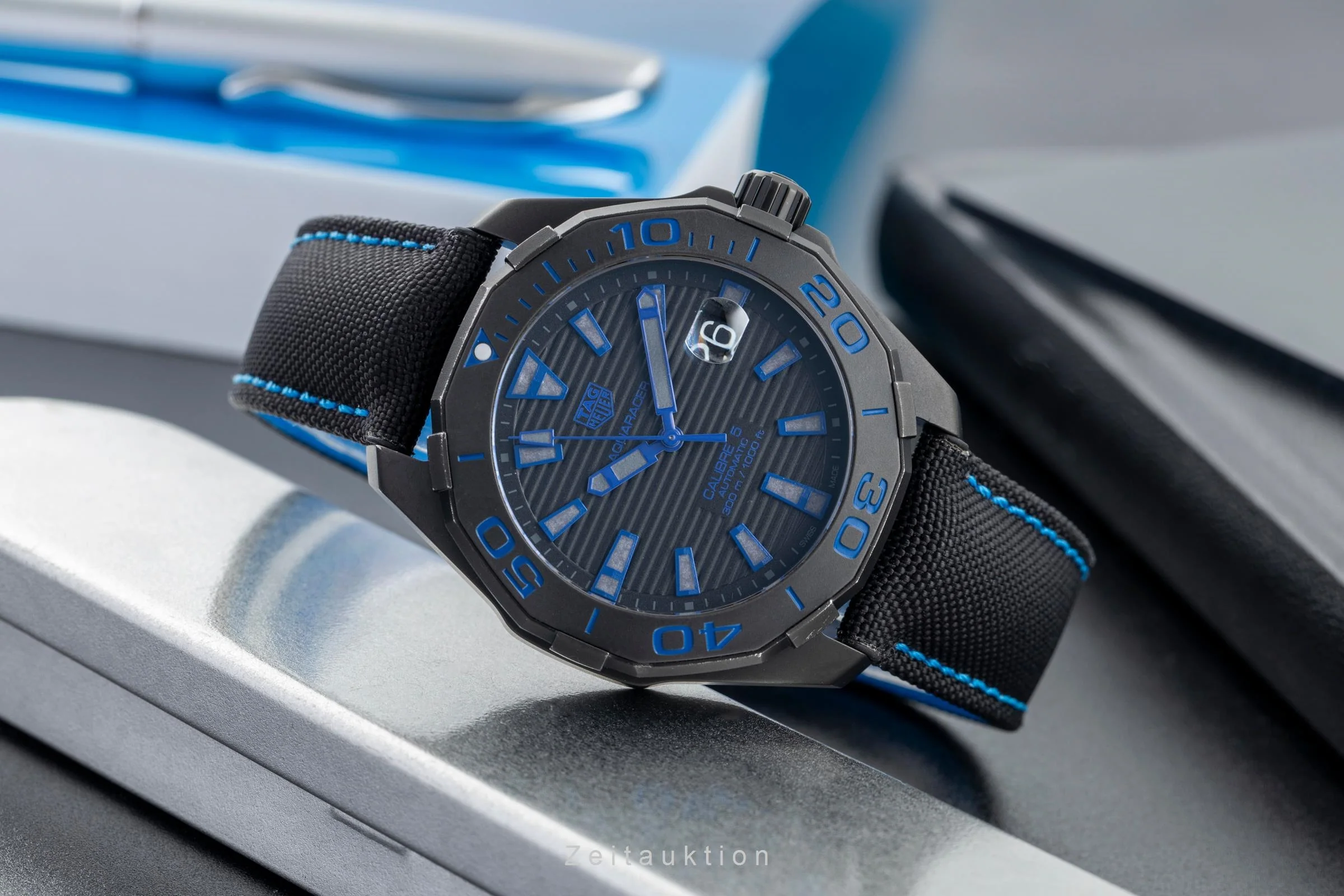Tag Heuer Aquaracer titanium automatic men's watch WAY208B.FC6382 LP: 3150EUR  [2504637] - Image 3