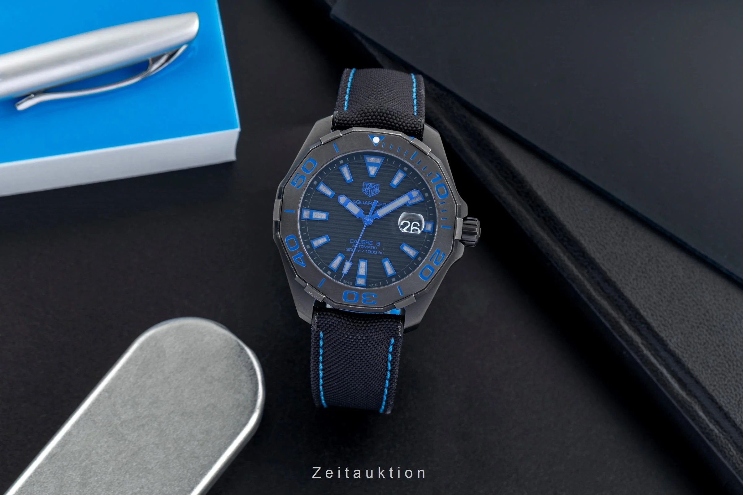Tag Heuer Aquaracer titanium automatic men's watch WAY208B.FC6382 LP: 3150EUR  [2504637] - Image 4