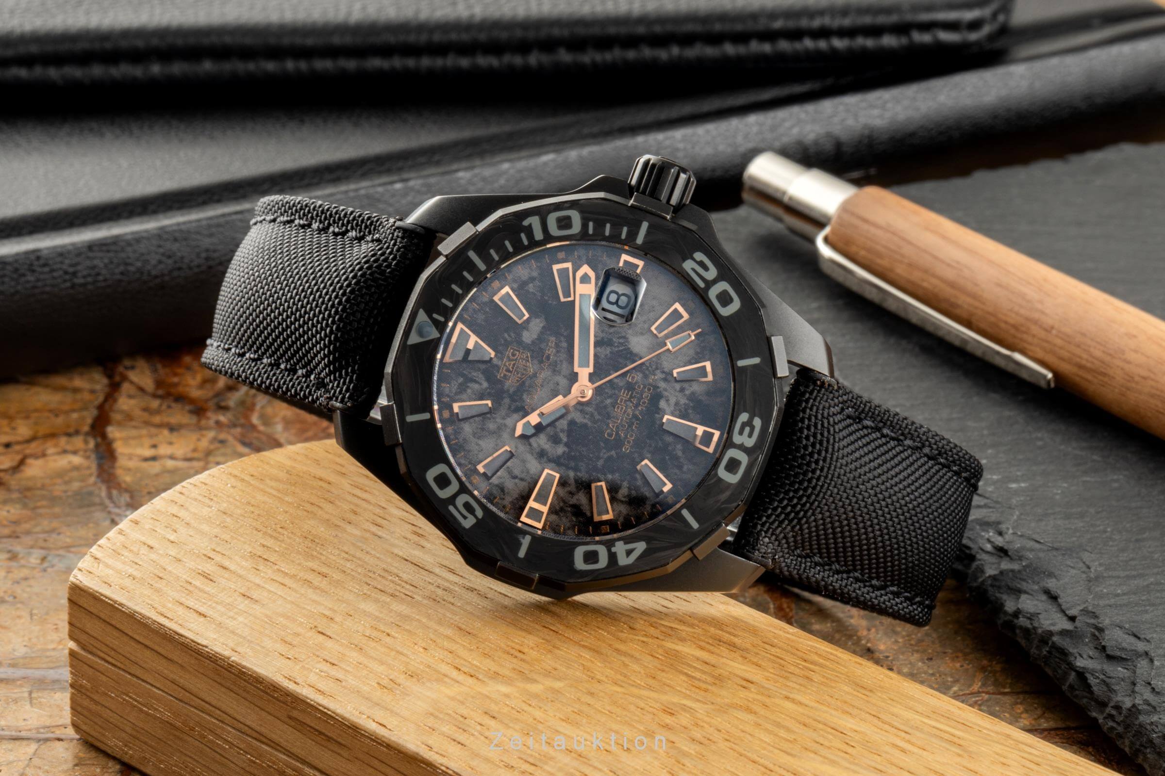 Tag Heuer Aquaracer titanium automatic men's watch WBD218A.FC6445 Limited  [2402426] - Image 2