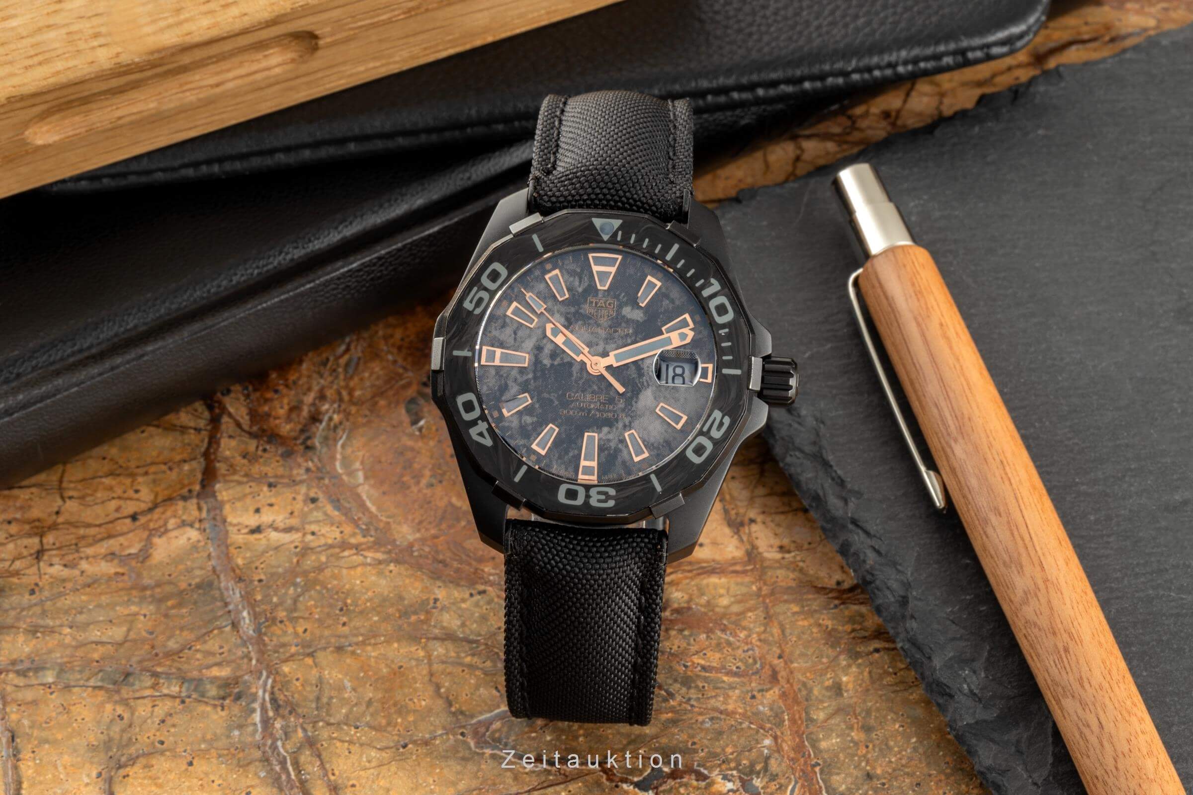 Tag Heuer Aquaracer titanium automatic men's watch WBD218A.FC6445 Limited  [2402426] - Image 3