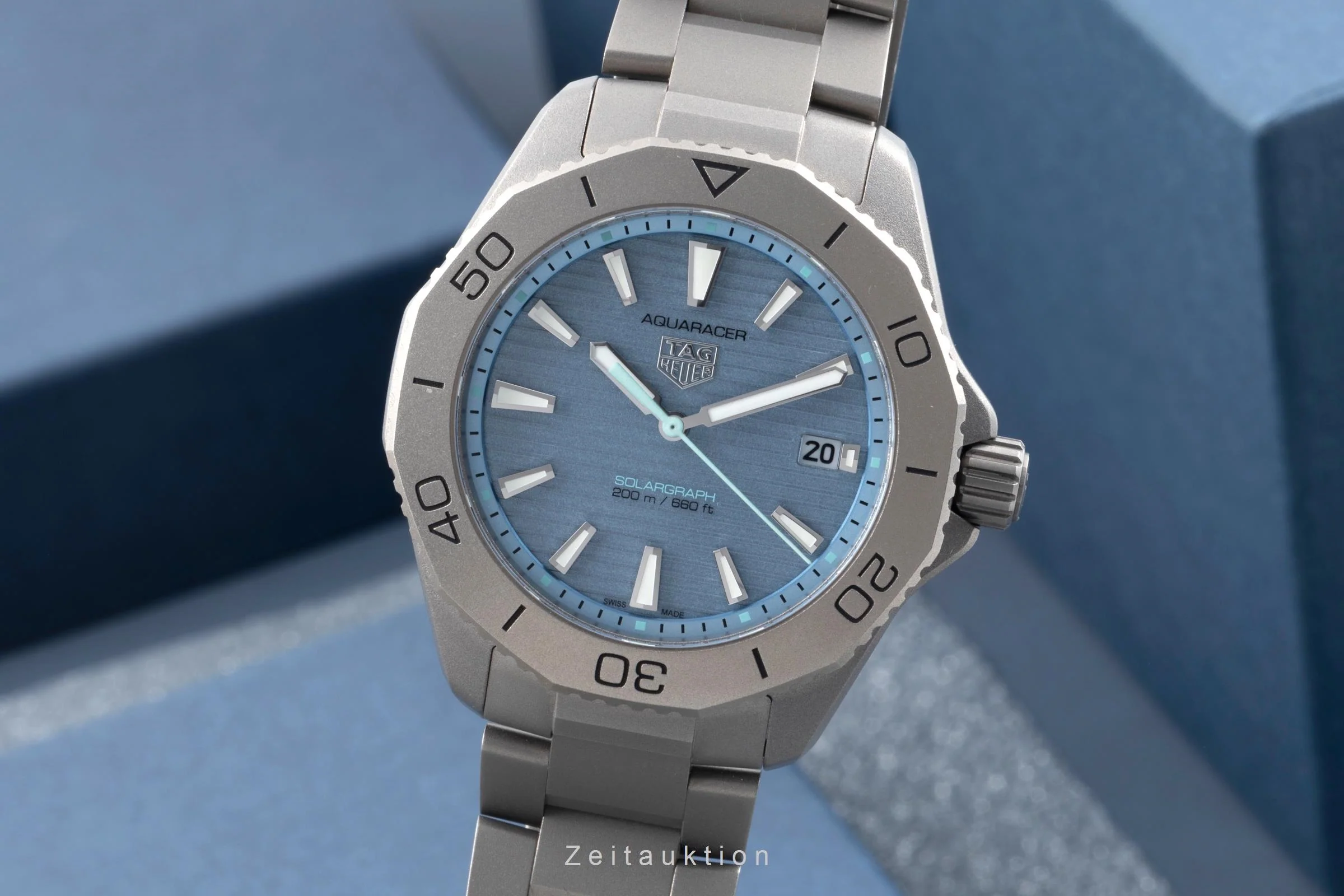 Tag Heuer Aquaracer titanium quartz men's watch WBP1182.BF0000	 LP: 3300EUR  [2505888] - Image 2