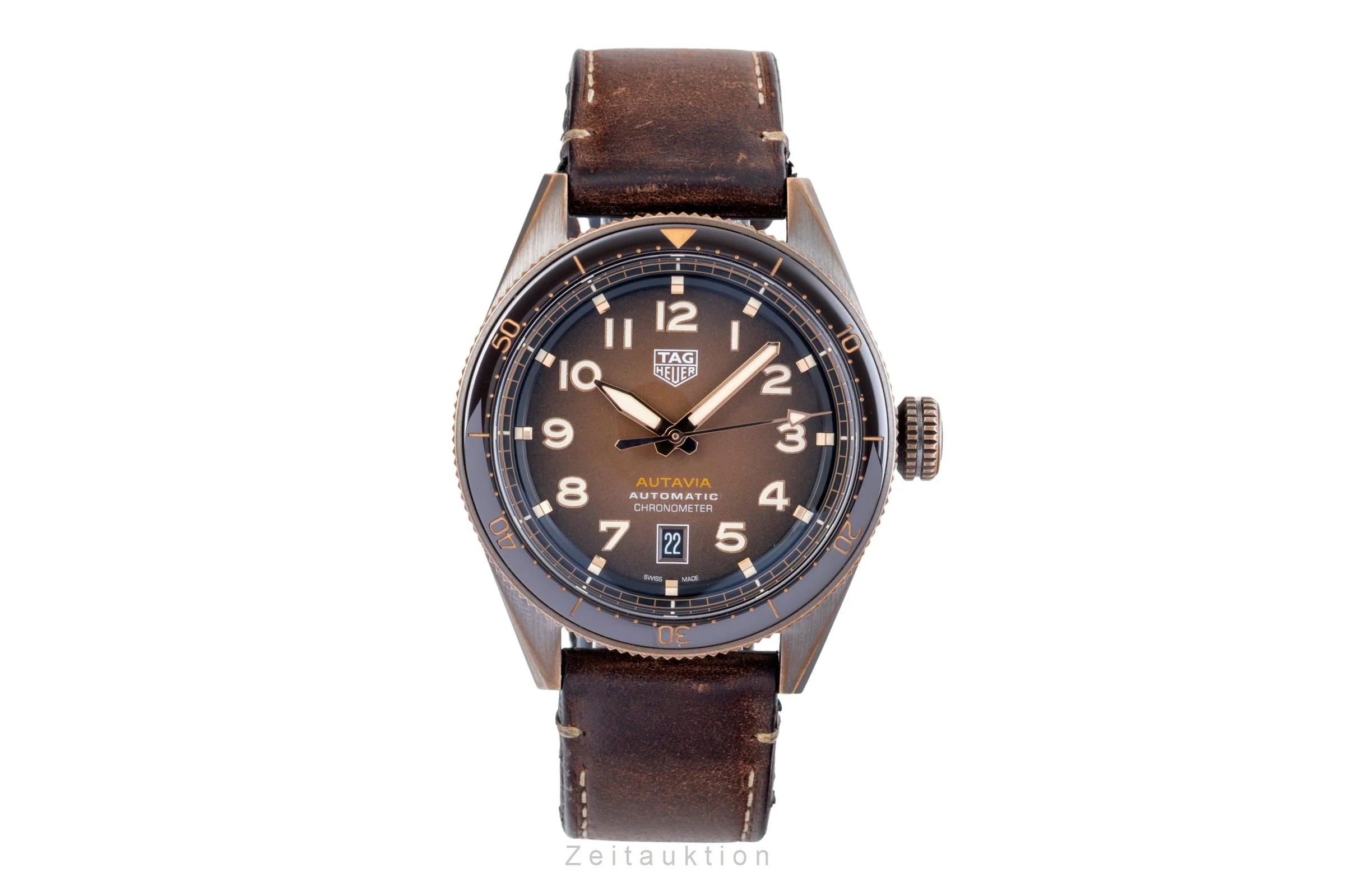 Tag Heuer Autavia bronze automatic men's watch WBE5191.FC8276  [2506454] - Image 5