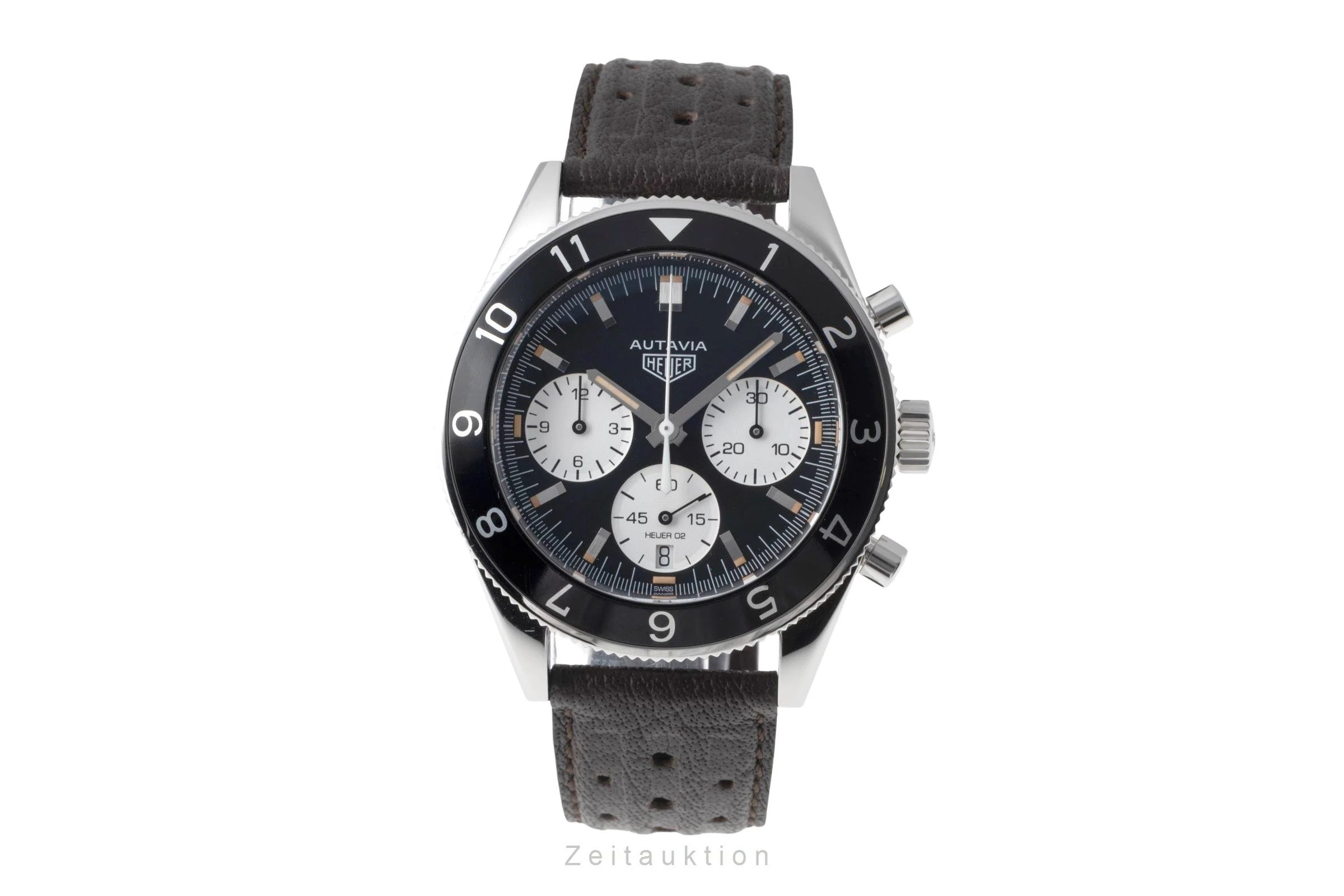 Tag Heuer Autavia chronograph steel automatic men's watch CBE2110.FC8226 LP: 7600EUR  [2507125] - Image 5