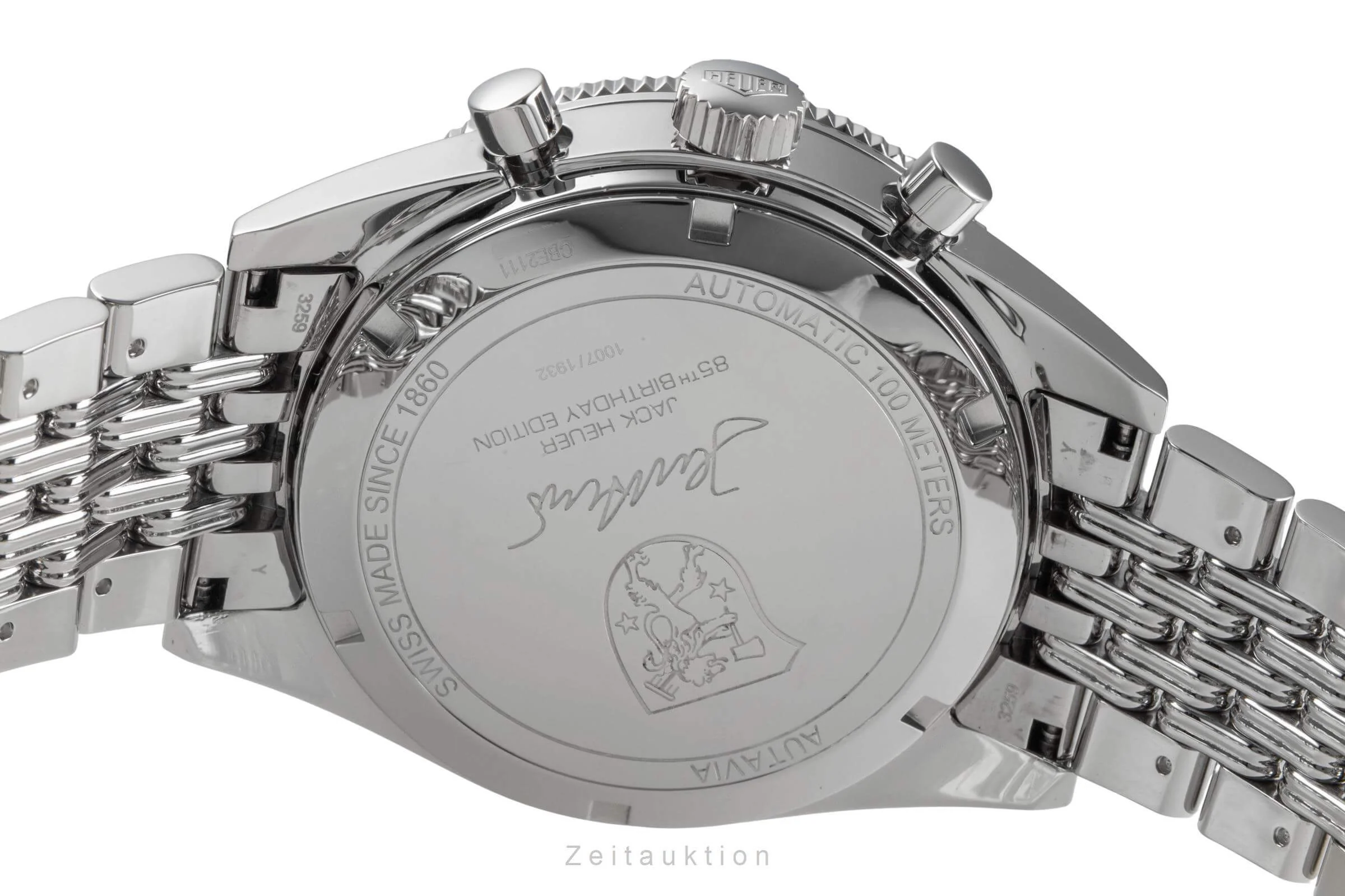Tag Heuer Autavia chronograph steel automatic men's watch CBE2111 Limited  [2500194] - Image 10