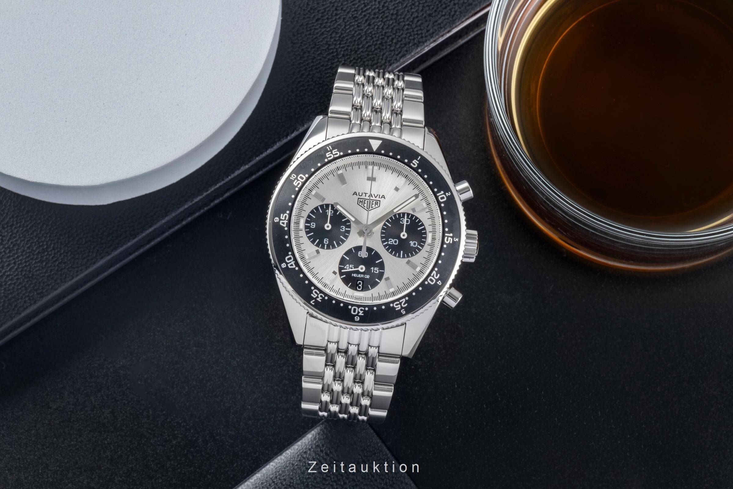 Tag Heuer Autavia chronograph steel automatic men's watch CBE2111 Limited  [2500194] - Image 4