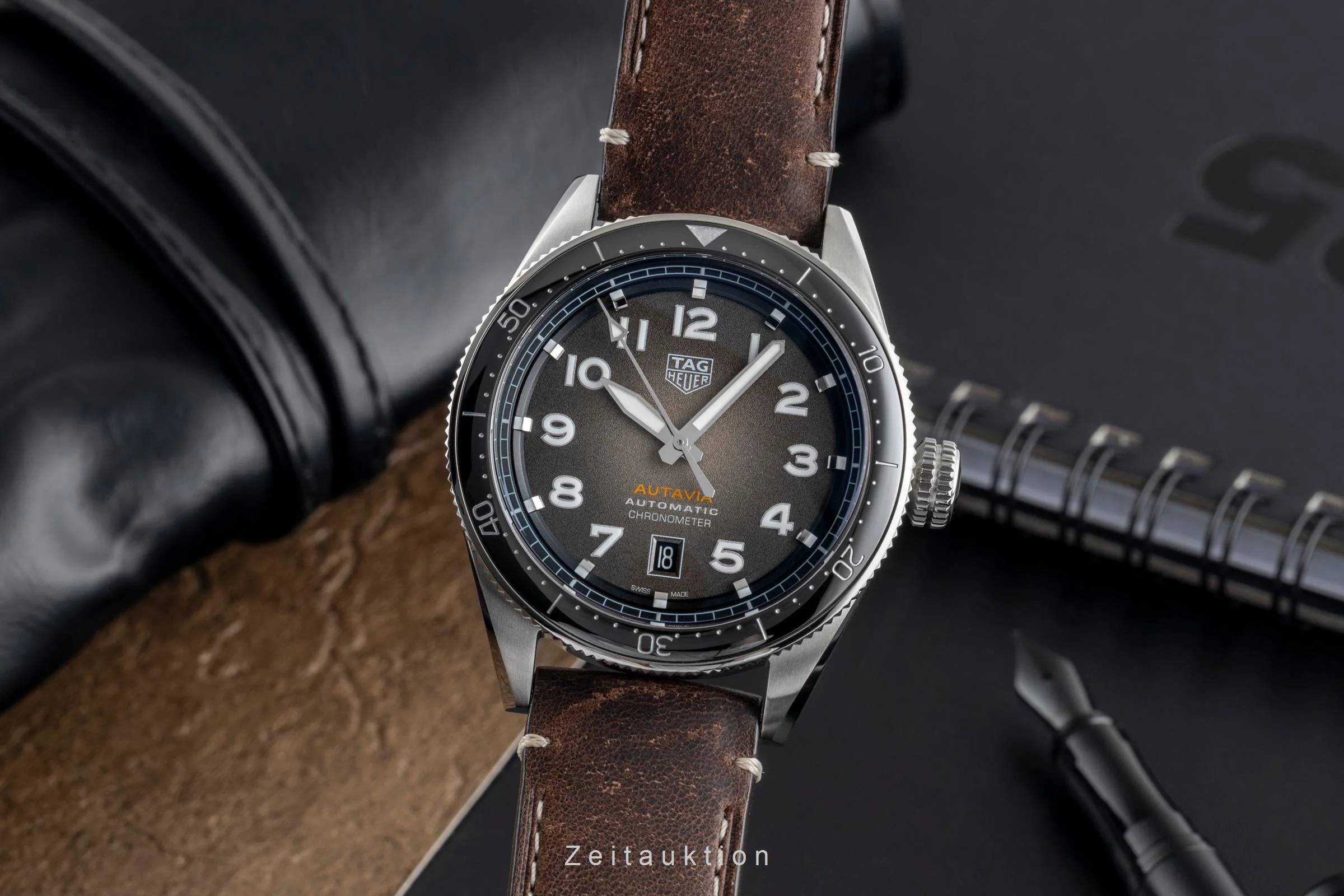 Tag Heuer Autavia steel automatic men's watch WBE5114.FC8266 LP: 3750EUR  [2503198] - Image 2