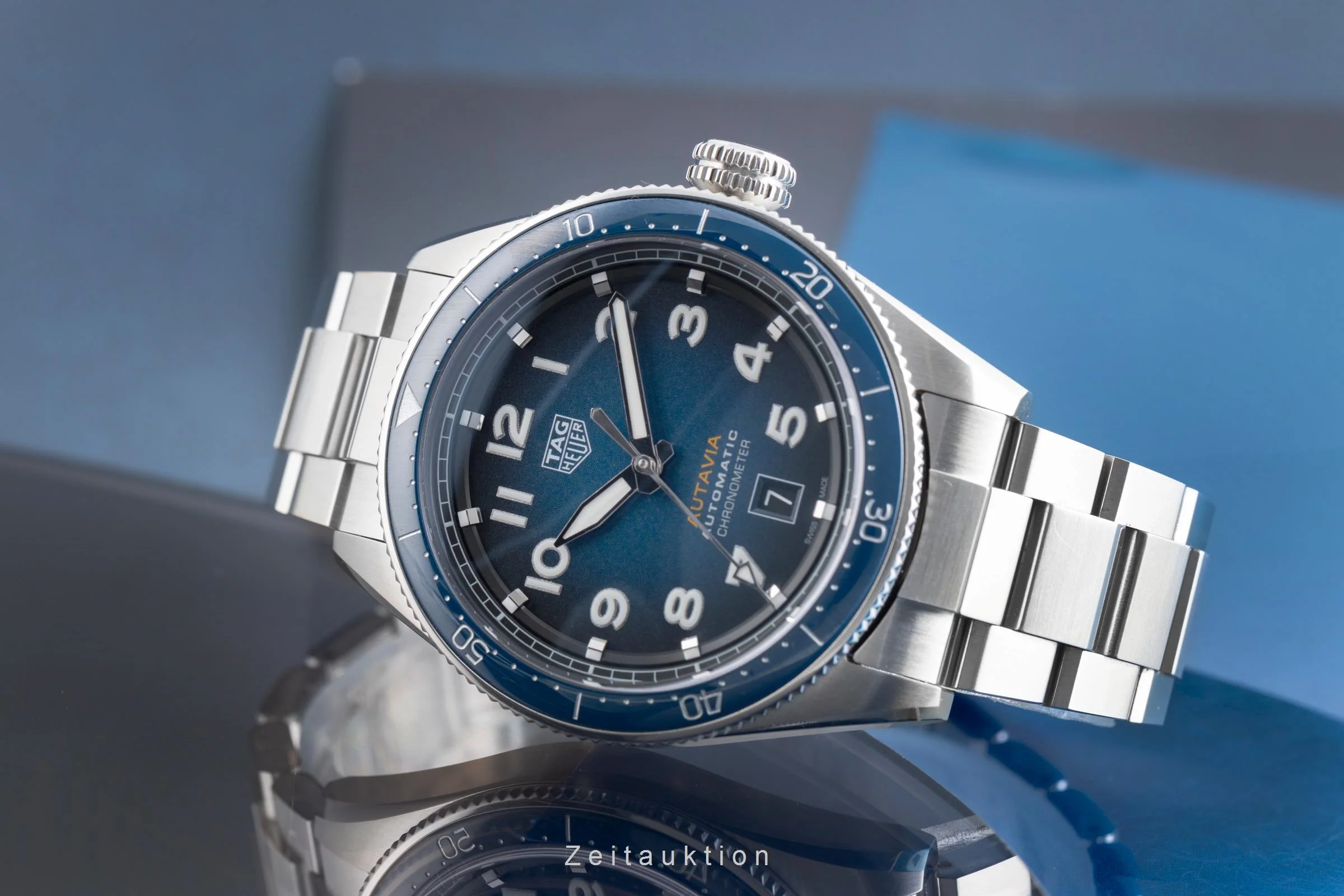 Tag Heuer Autavia steel automatic men's watch WBE5116  [2502851] - Image 3