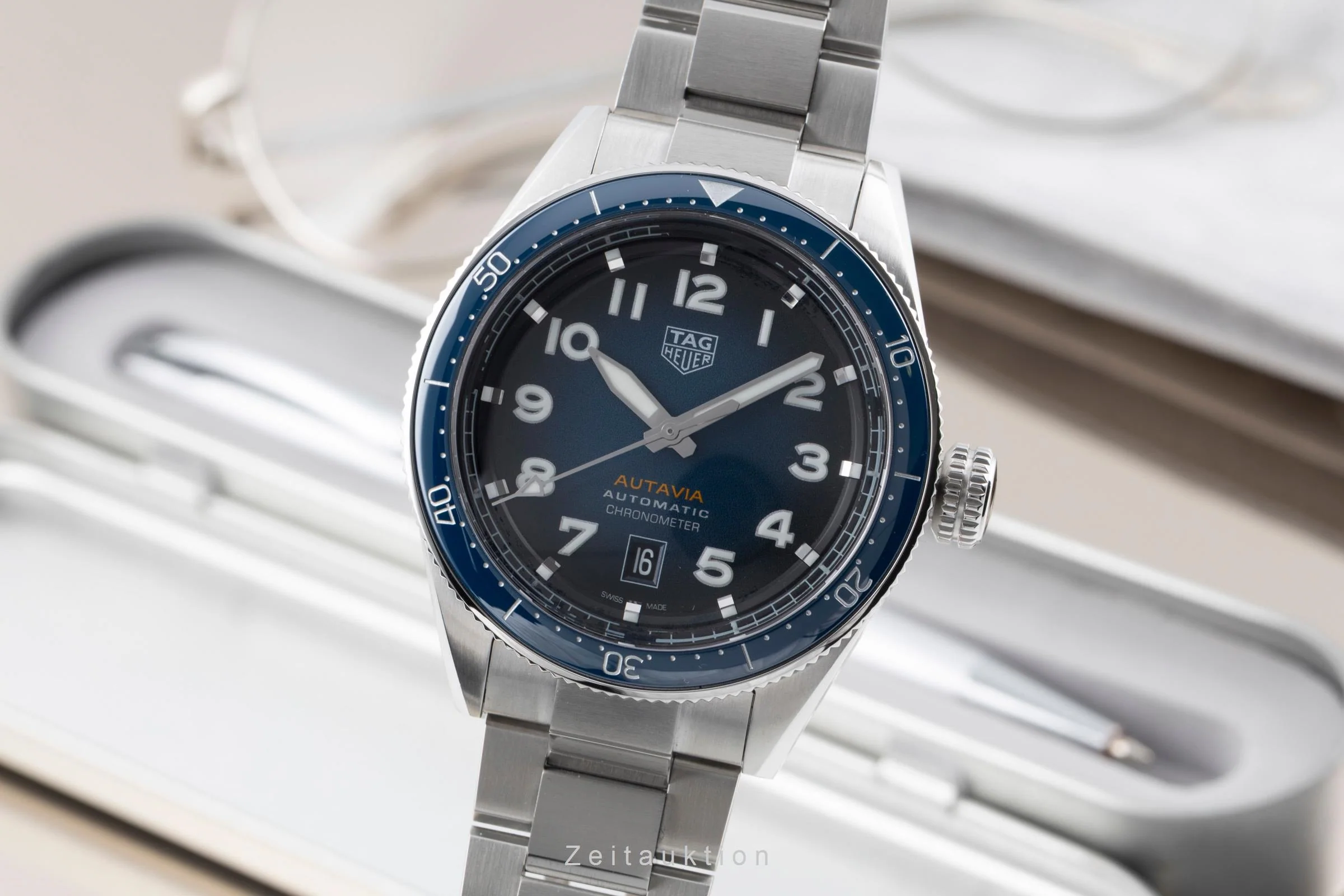 Tag Heuer Autavia steel automatic men's watch WEB5116  [2600877] - Image 2