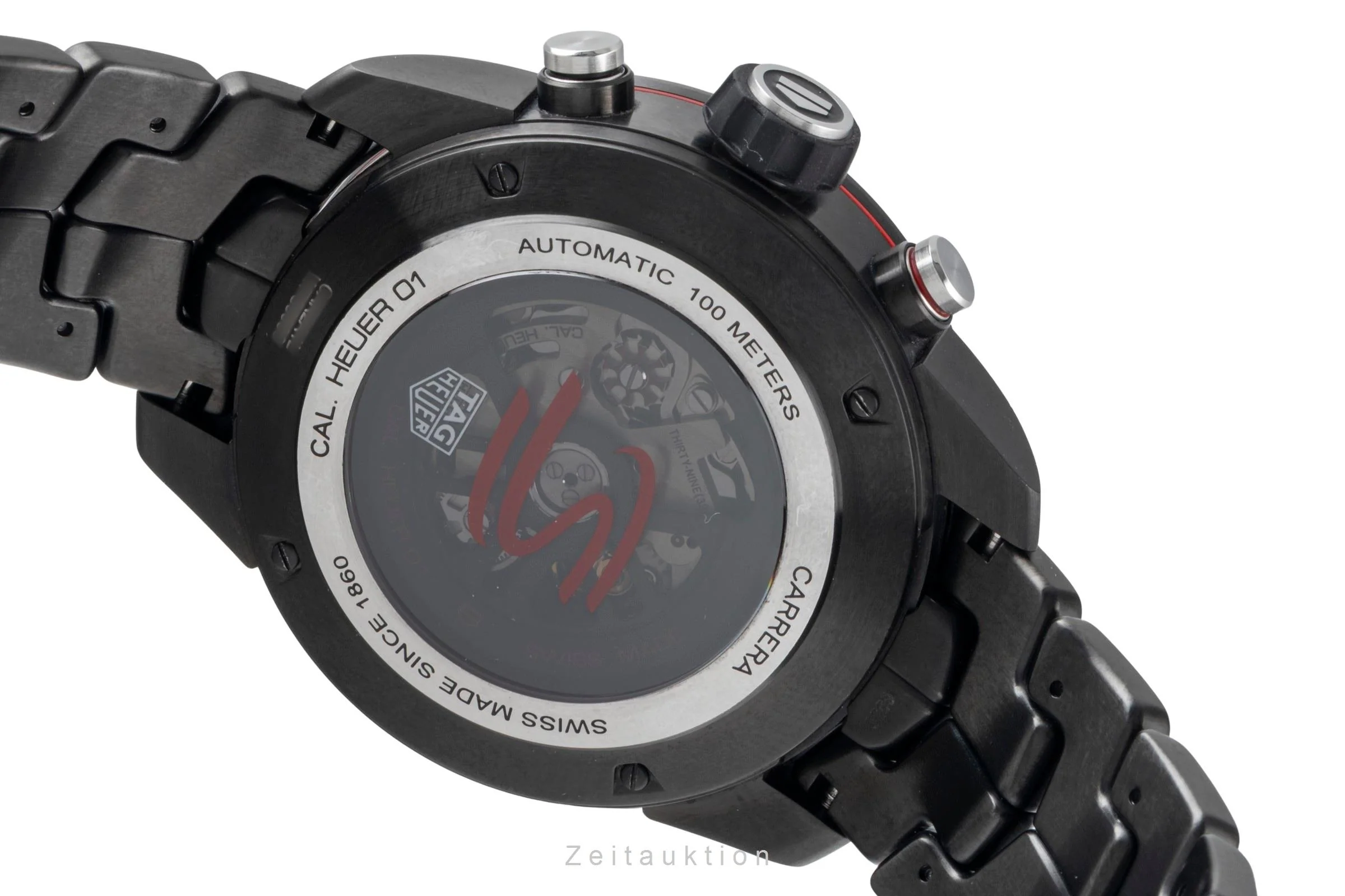Tag Heuer Carrera chronograph ceramic / steel automatic men's watch CAR2A1L.BA688 LP: 6800EUR  [2600426] - Image 13