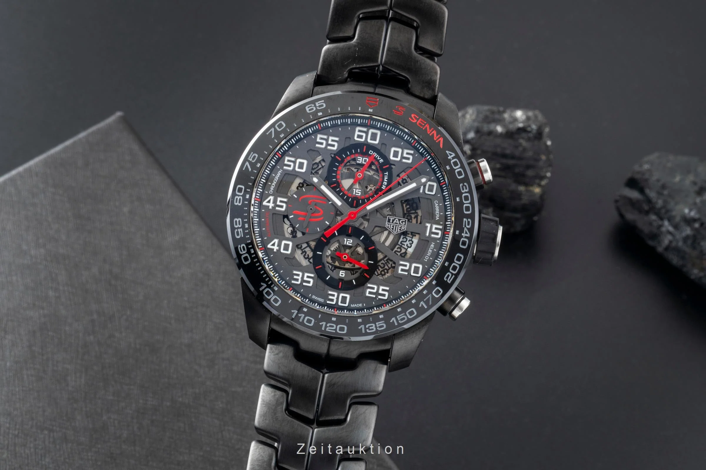 Tag Heuer Carrera chronograph ceramic / steel automatic men's watch CAR2A1L.BA688 LP: 6800EUR  [2600426] - Image 2