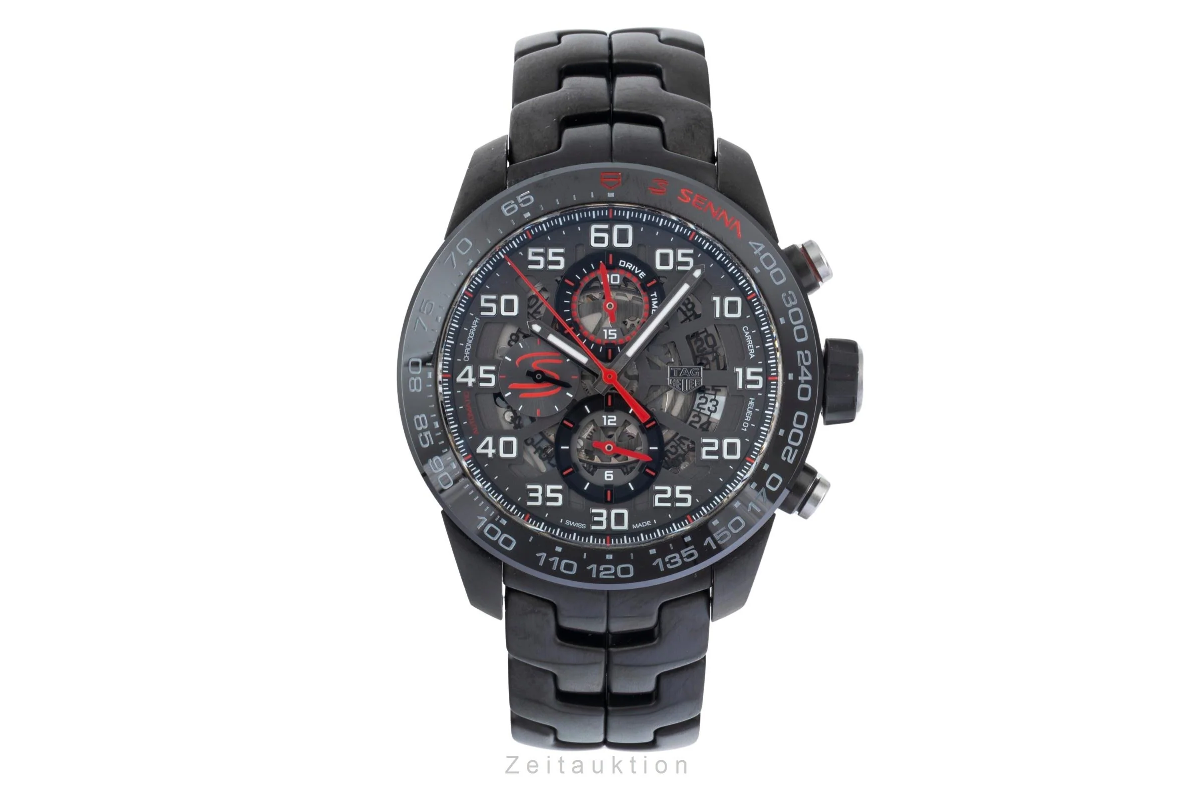Tag Heuer Carrera chronograph ceramic / steel automatic men's watch CAR2A1L.BA688 LP: 6800EUR  [2600426] - Image 5