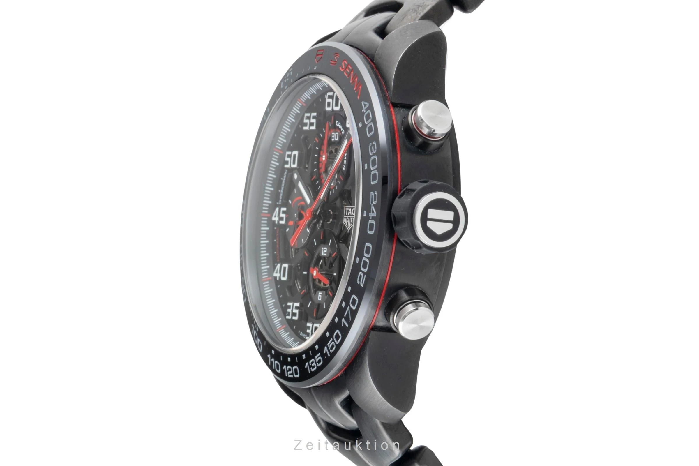Tag Heuer Carrera chronograph ceramic / steel automatic men's watch CAR2A1L.BA688 LP: 6800EUR  [2600426] - Image 7