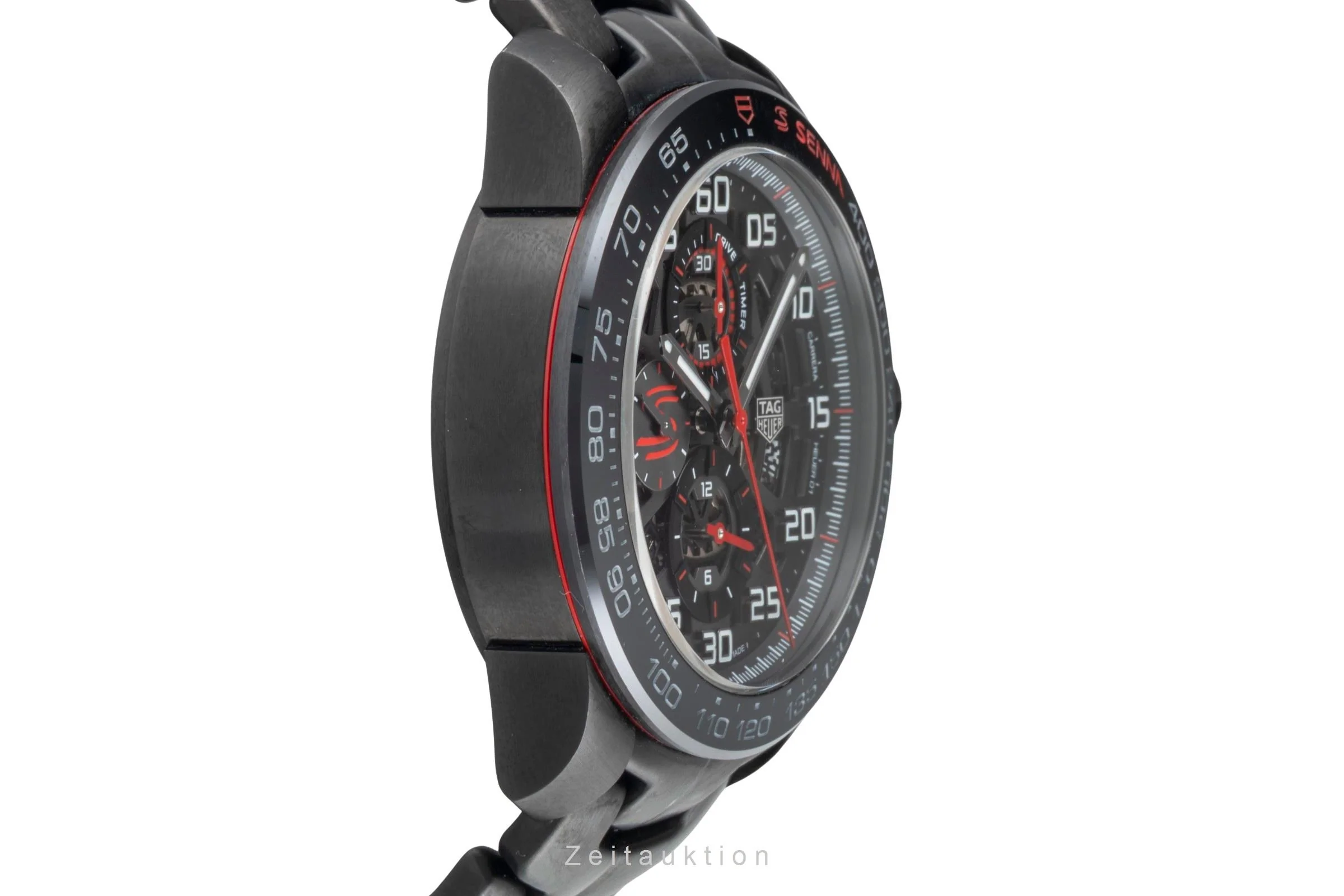 Tag Heuer Carrera chronograph ceramic / steel automatic men's watch CAR2A1L.BA688 LP: 6800EUR  [2600426] - Image 8