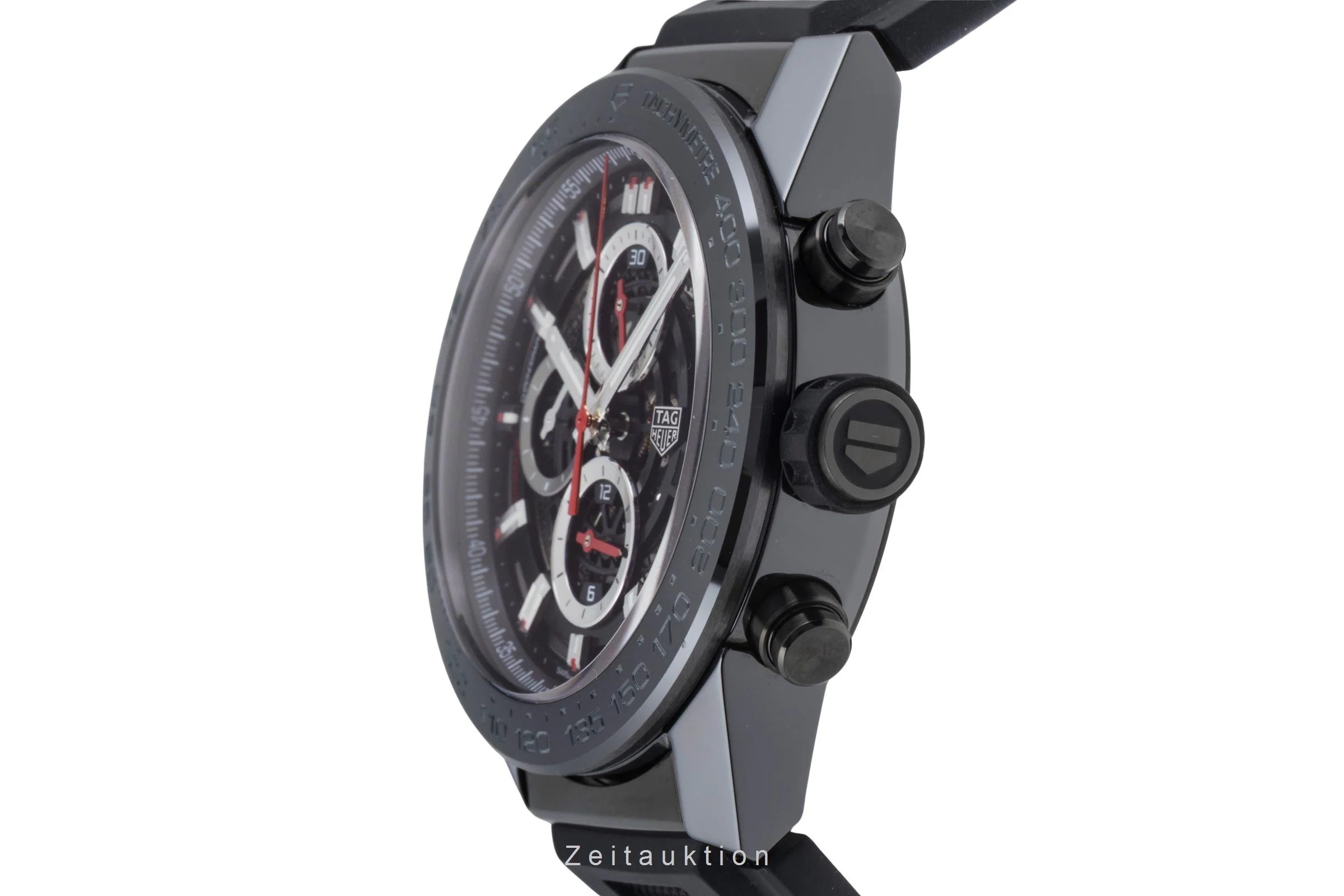 Tag Heuer Carrera chronograph ceramic / steel automatic men's watch CAR2A90.FT6071	  [2506764] - Image 7