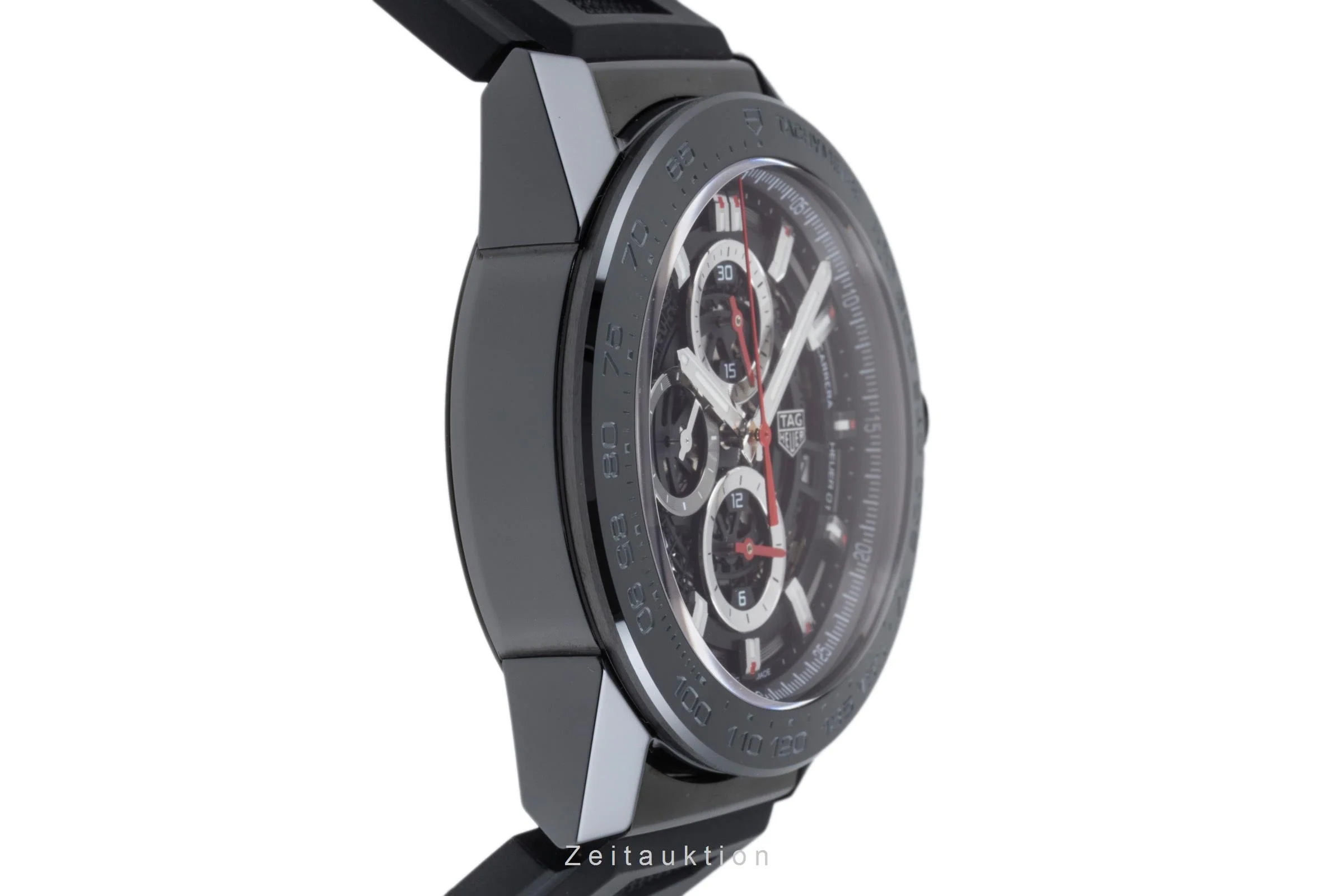 Tag Heuer Carrera chronograph ceramic / steel automatic men's watch CAR2A90.FT6071	  [2506764] - Image 8