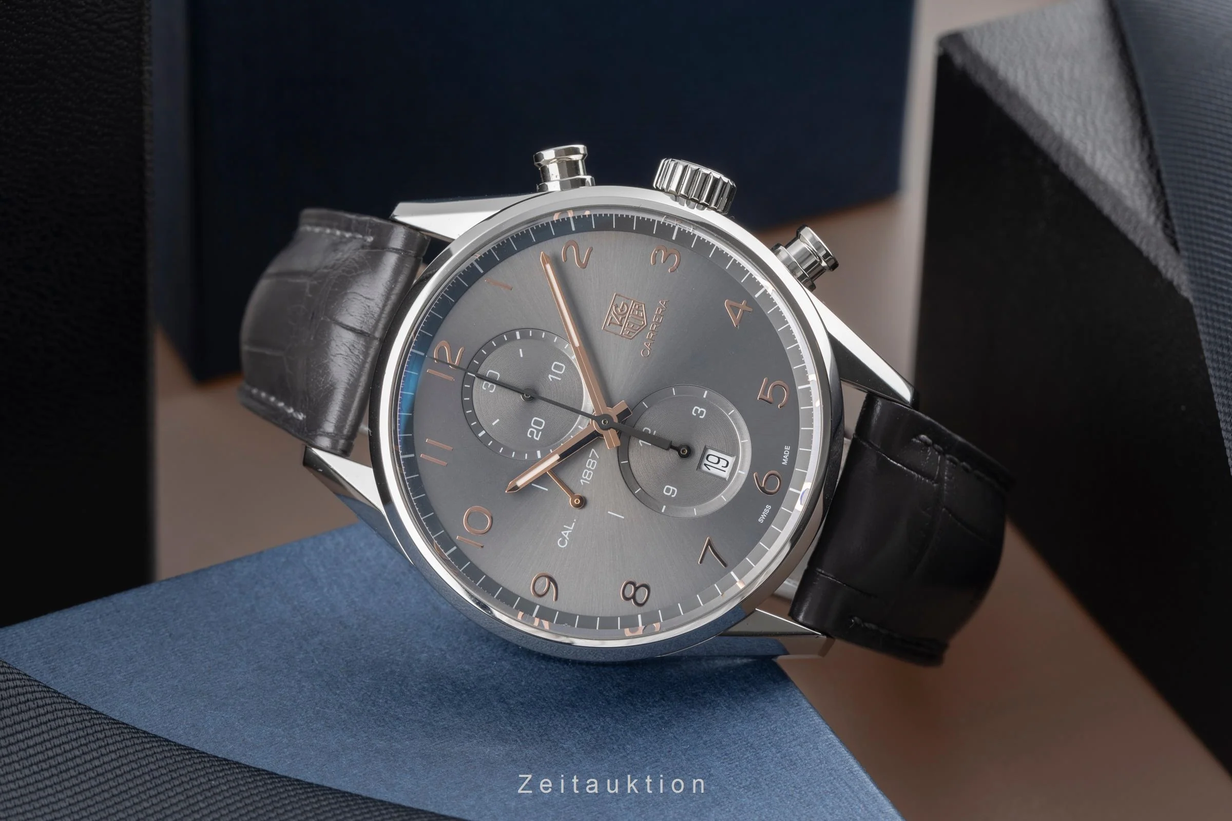 Tag Heuer Carrera chronograph steel automatic men's watch CAR2013FC6313  [2504462] - Image 3