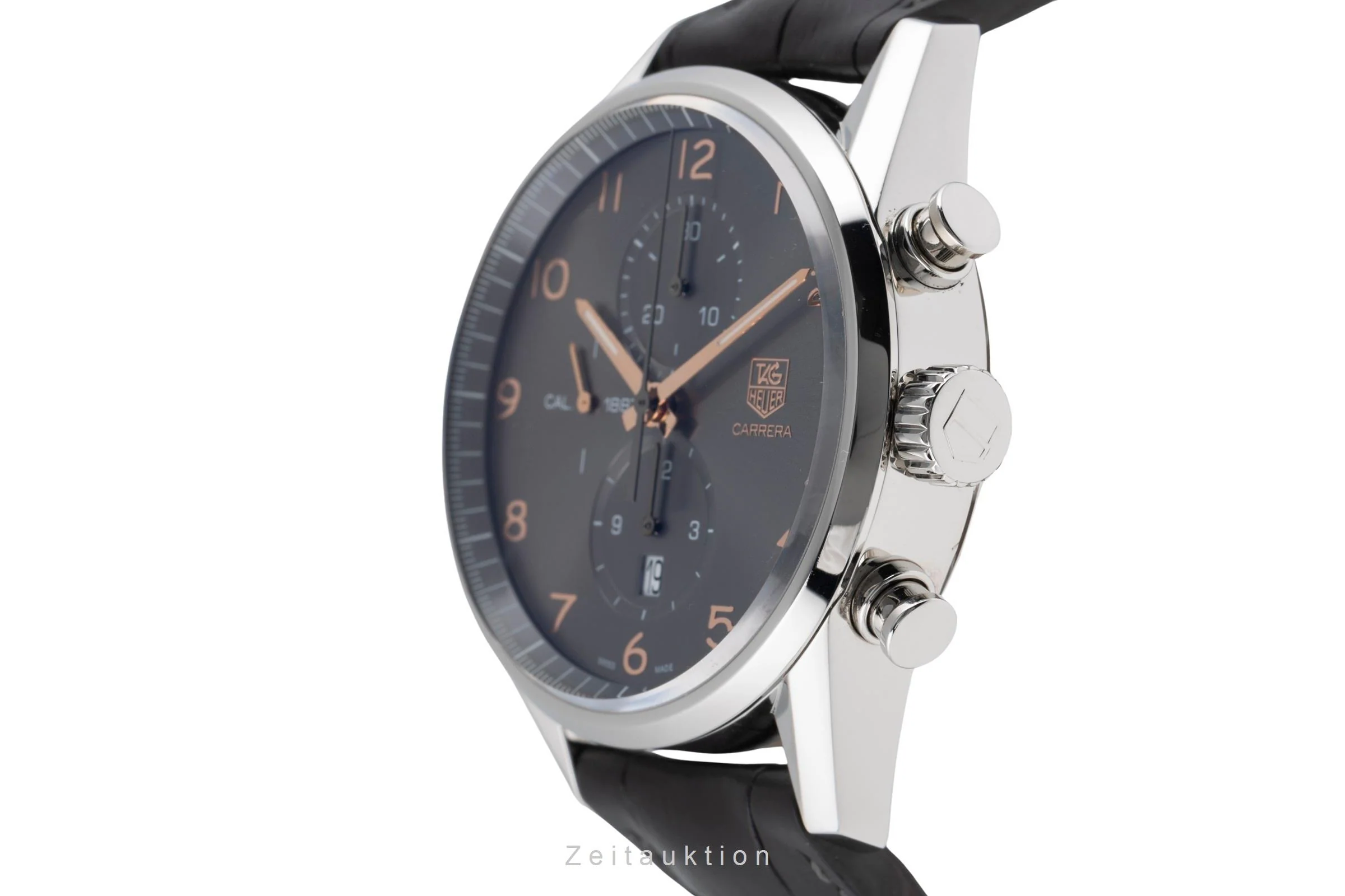 Tag Heuer Carrera chronograph steel automatic men's watch CAR2013FC6313  [2504462] - Image 7